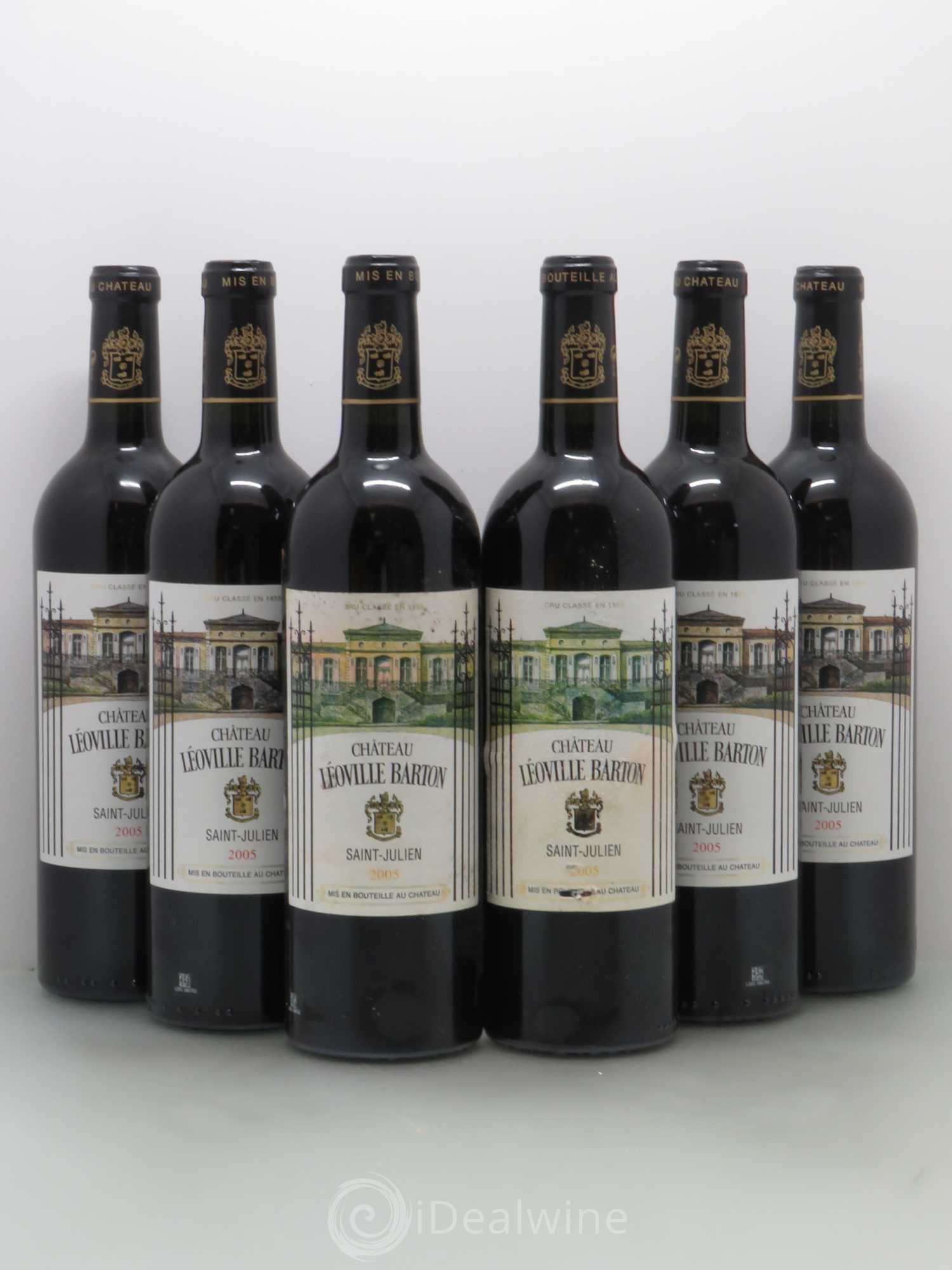 Château Léoville Barton 2ème Grand Cru Classé 2005 - Lot de 6 bouteilles - 0