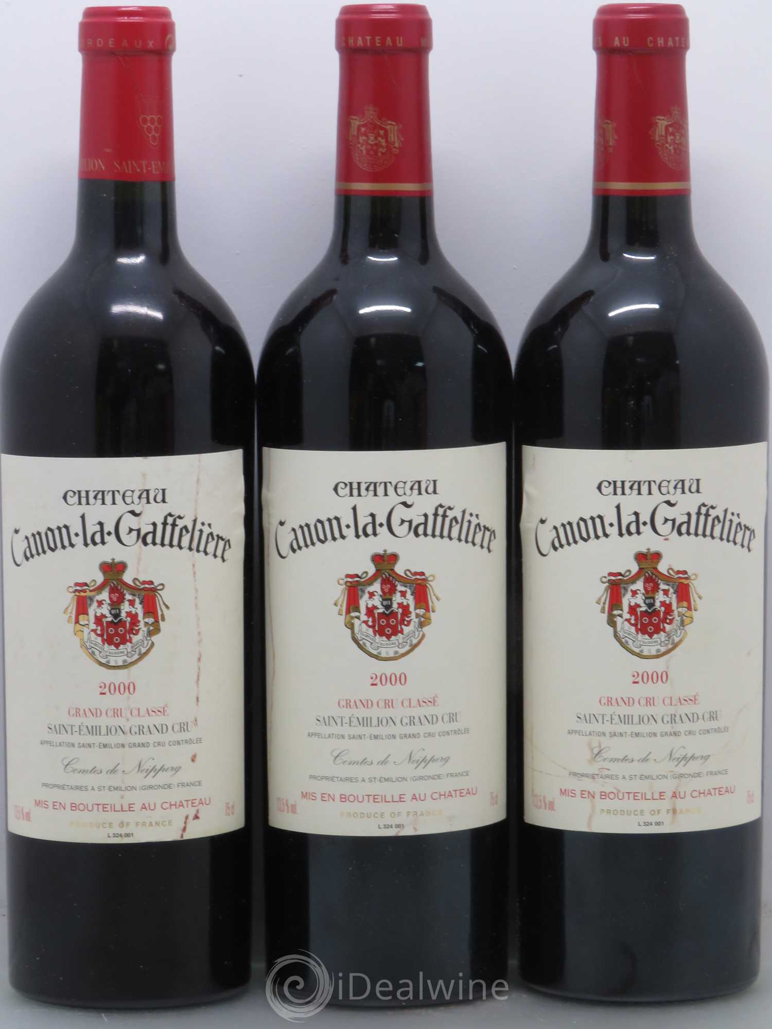 Château Canon la Gaffelière 1er Grand Cru Classé B 2000 - Lot de 12 bouteilles - 3