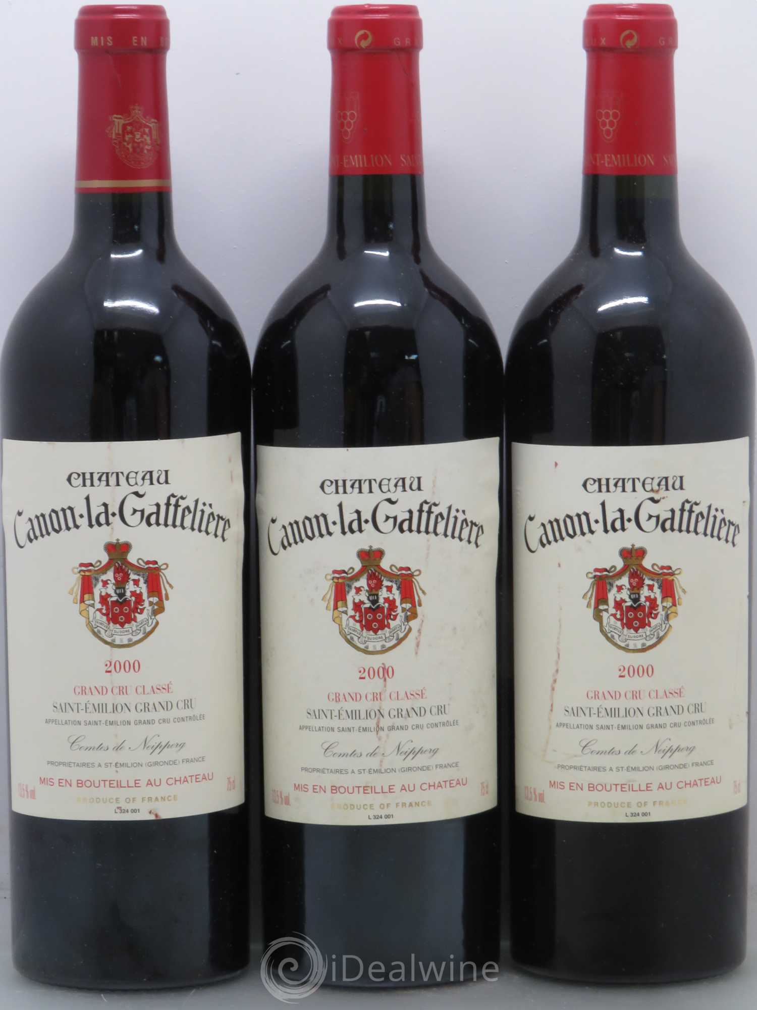 Château Canon la Gaffelière 1er Grand Cru Classé B 2000 - Lot de 12 bouteilles - 4