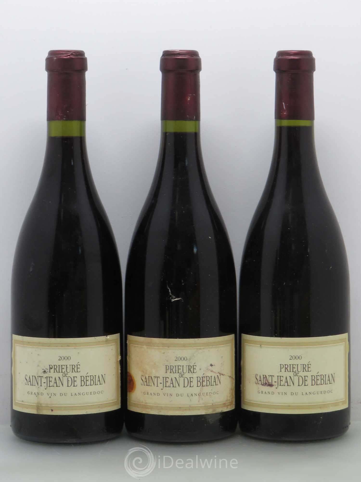 Languedoc Prieuré St-Jean de Bébian 2000 - Lot de 6 bouteilles - 1