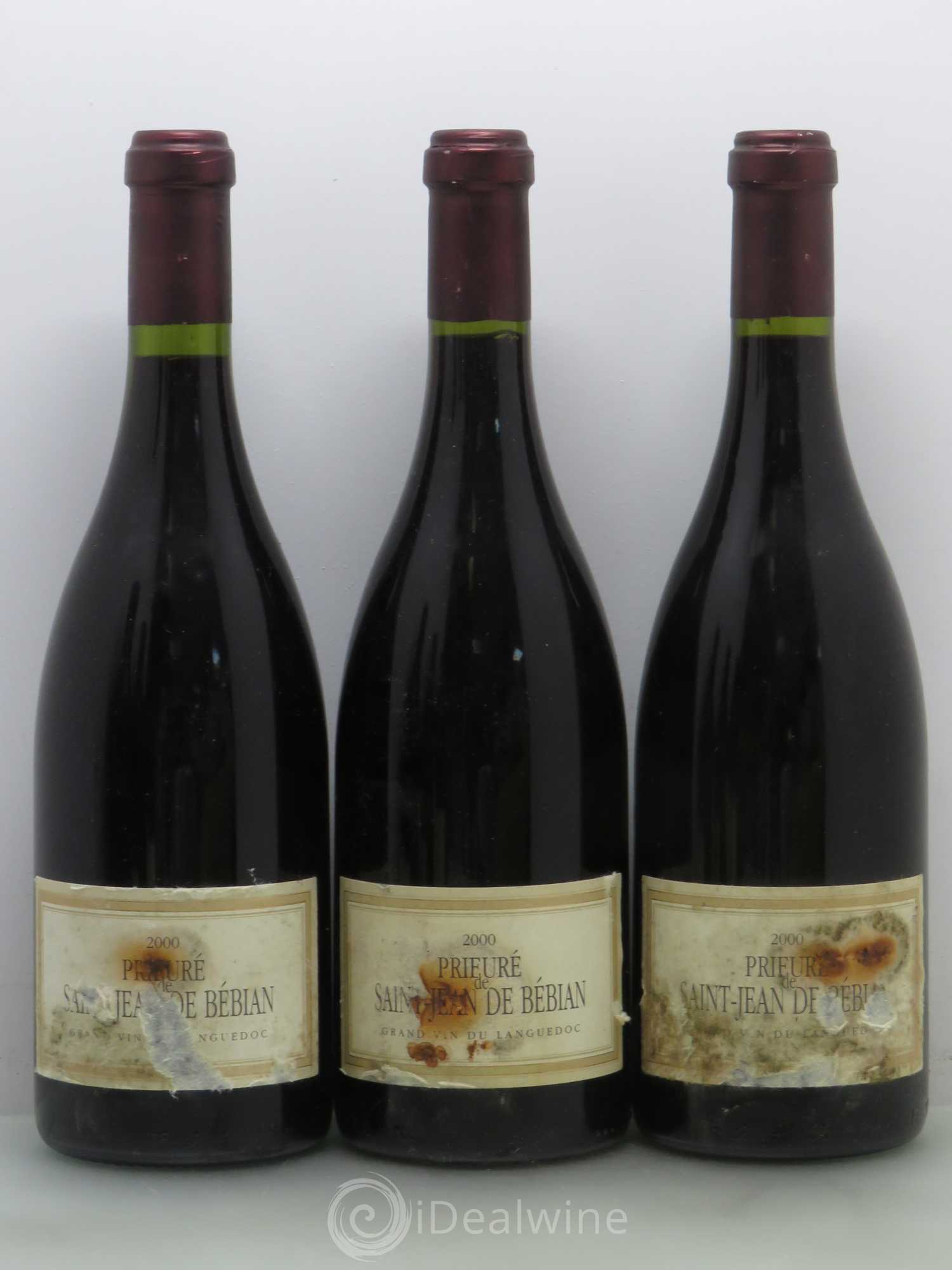 Languedoc Prieuré St-Jean de Bébian 2000 - Lot de 6 bouteilles - 1