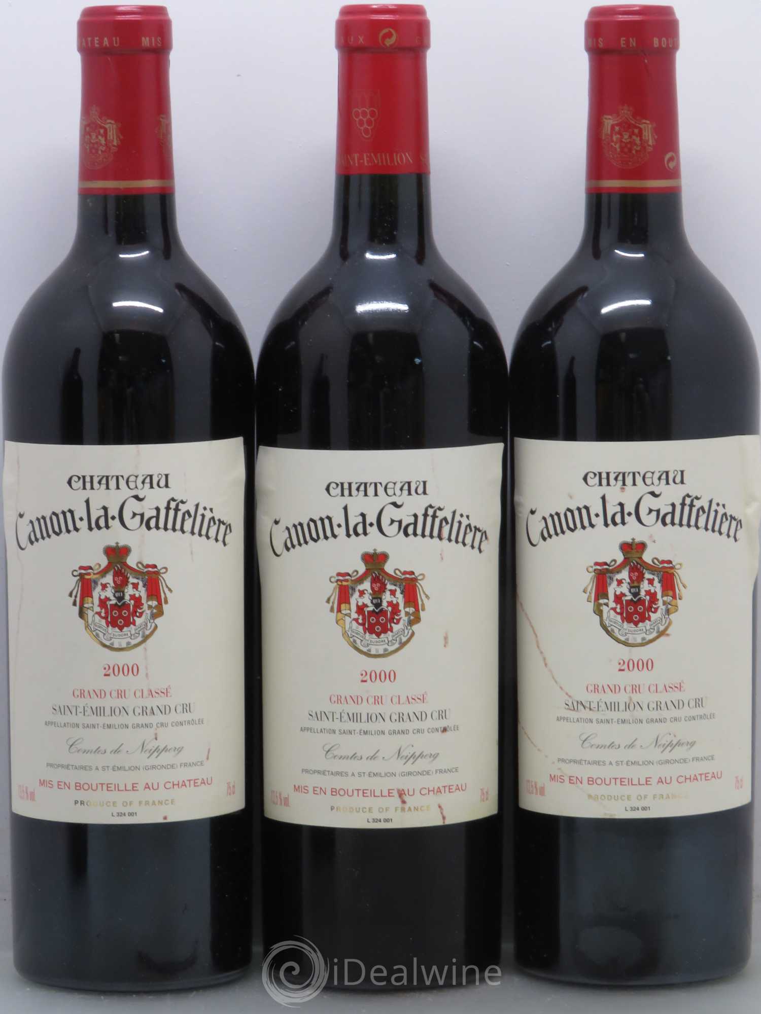 Château Canon la Gaffelière 1er Grand Cru Classé B 2000 - Lot de 12 bouteilles - 2
