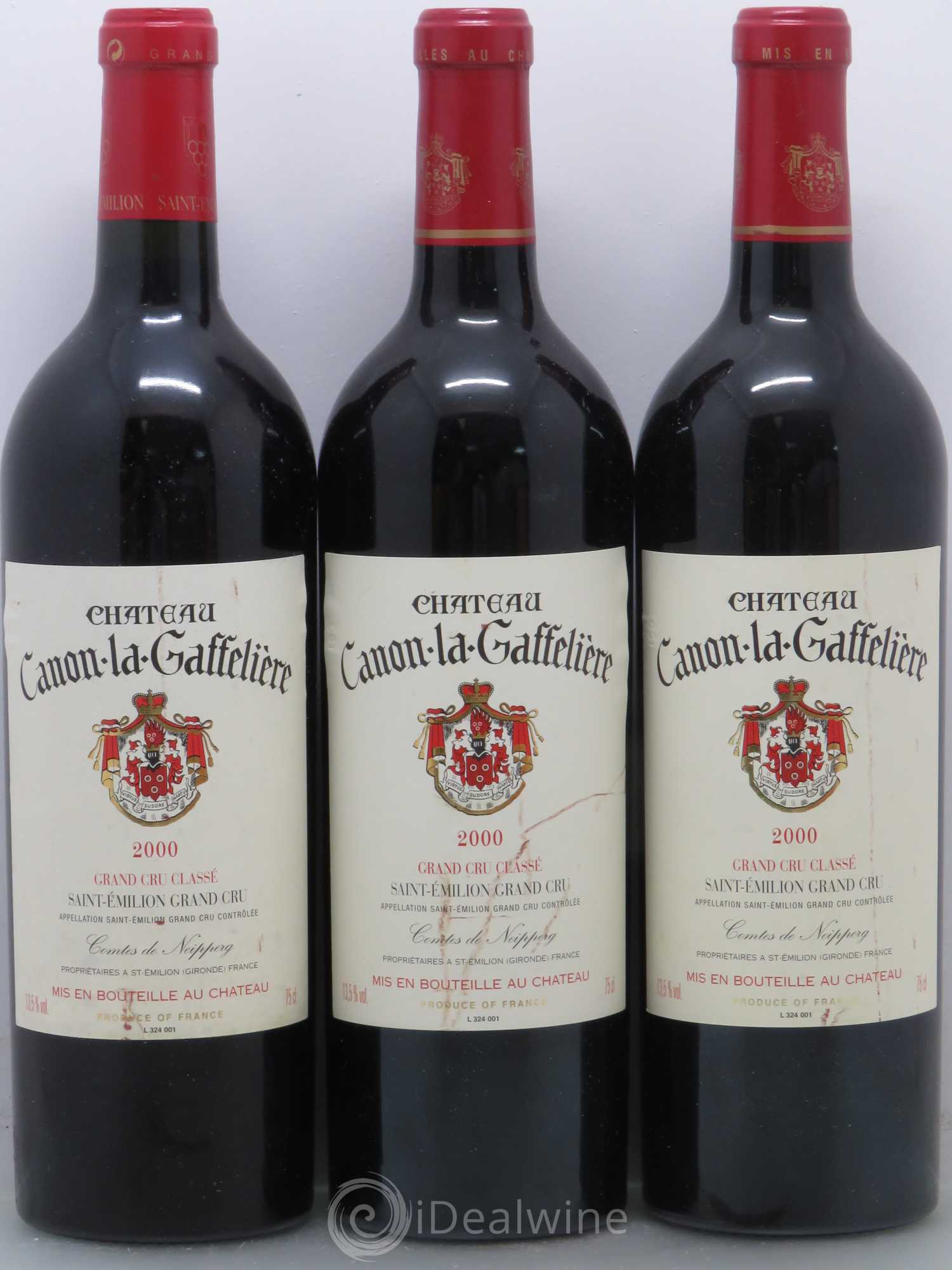 Château Canon la Gaffelière 1er Grand Cru Classé B 2000 - Lot de 12 bouteilles - 3