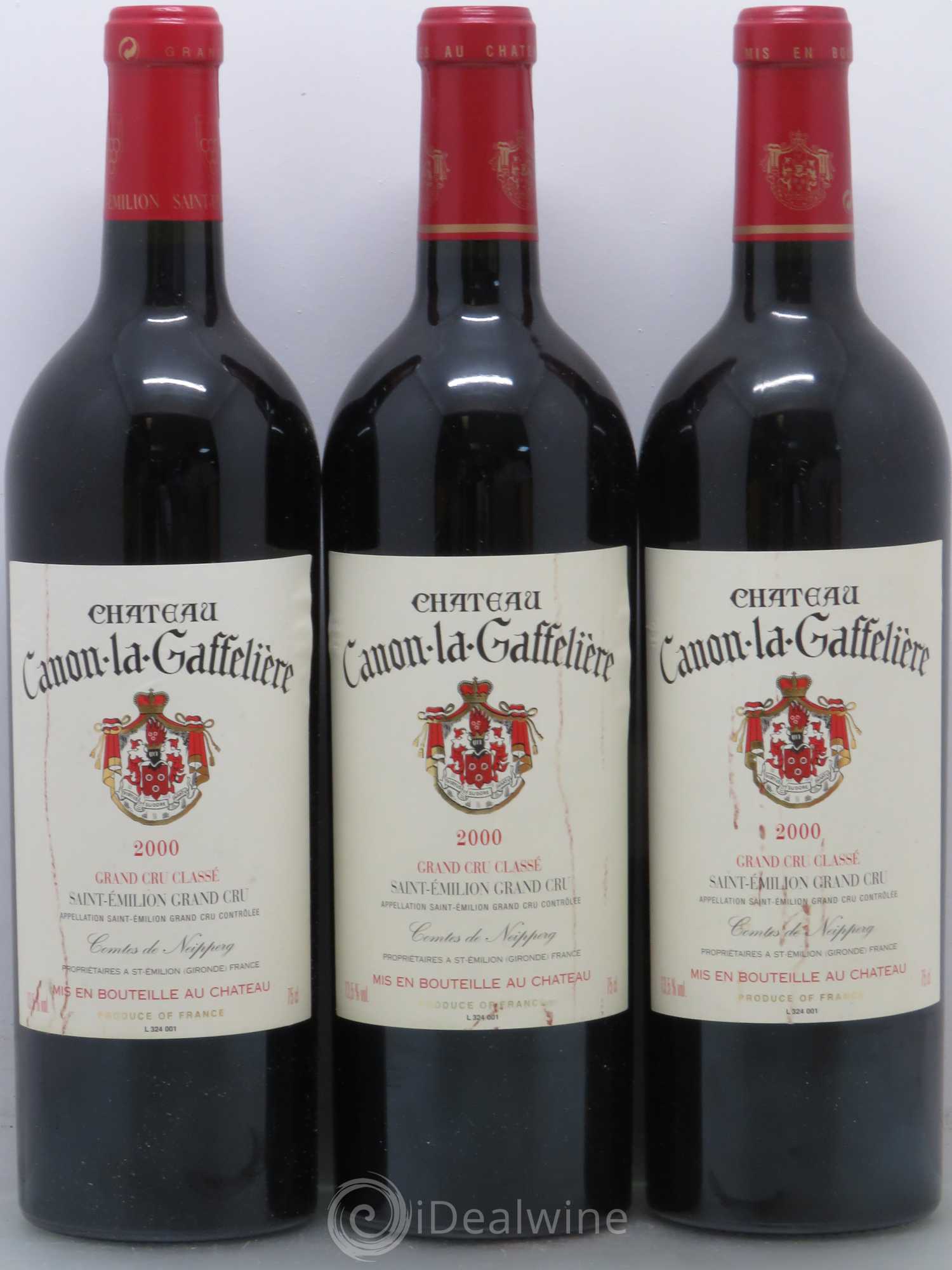 Château Canon la Gaffelière 1er Grand Cru Classé B 2000 - Lot de 12 bouteilles - 4