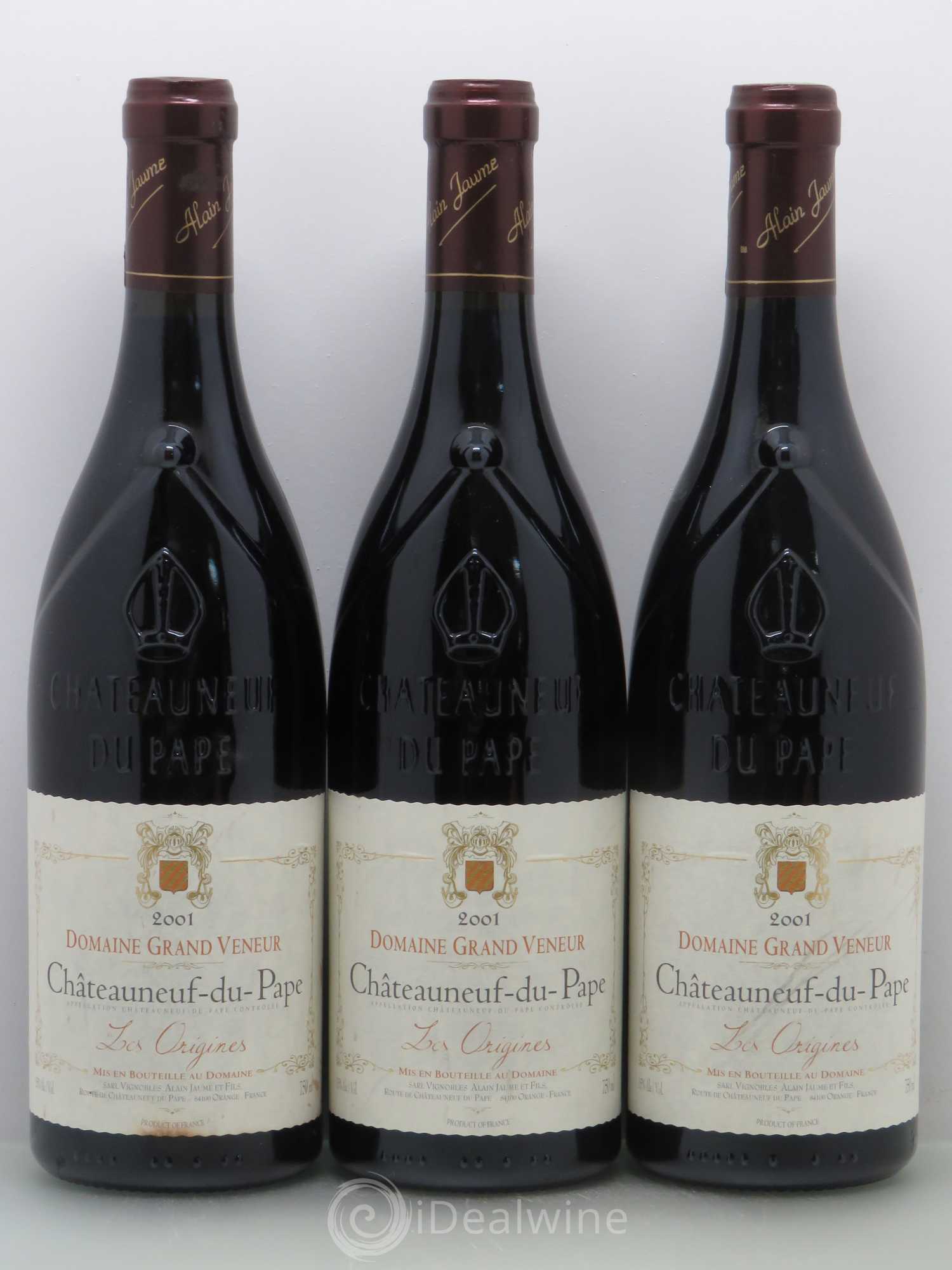 Châteauneuf-du-Pape Les Origines Grand Veneur (Domaine) 2001 - Lotto di 6 bottiglie - 2