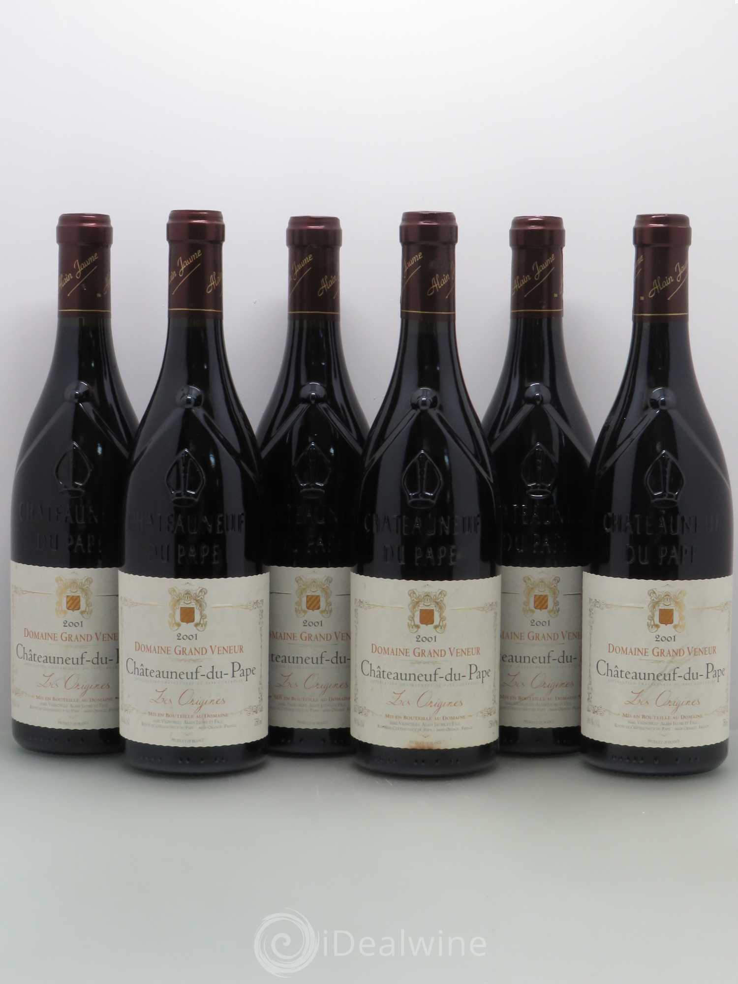 Châteauneuf-du-Pape Les Origines Grand Veneur (Domaine) 2001 - Lotto di 6 bottiglie - 0