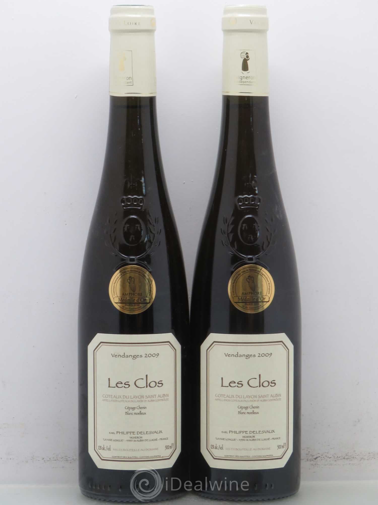Coteaux du Layon 2009 - Posten von 2 Demi-Flaschen - 0