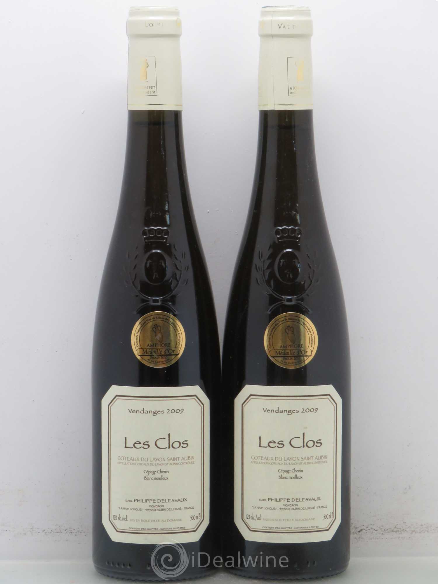 Coteaux du Layon 2009 - Posten von 2 Demi-Flaschen - 0