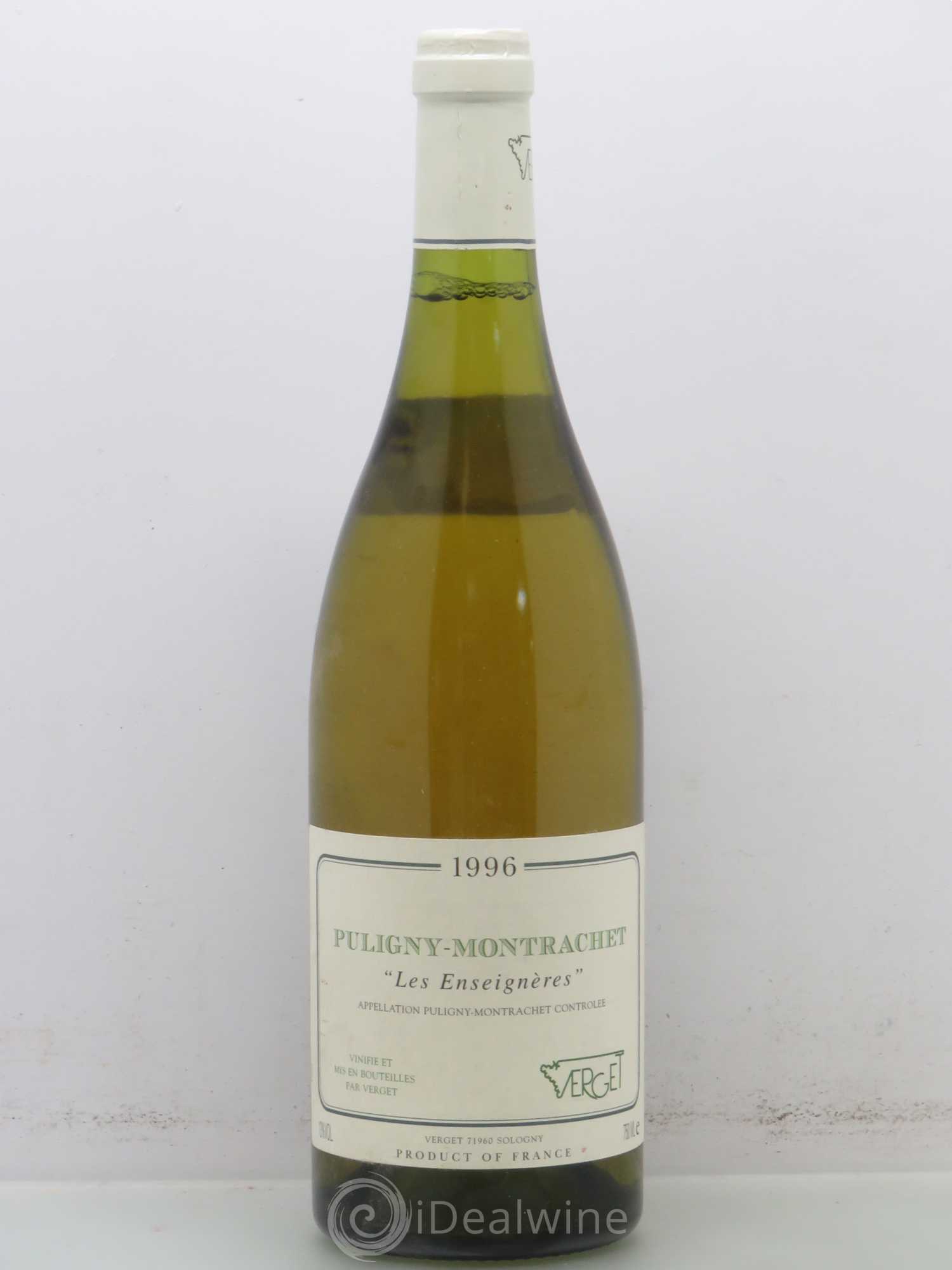 Puligny-Montrachet Enseigneres Verget 1996 - Posten von 1 Flasche - 0