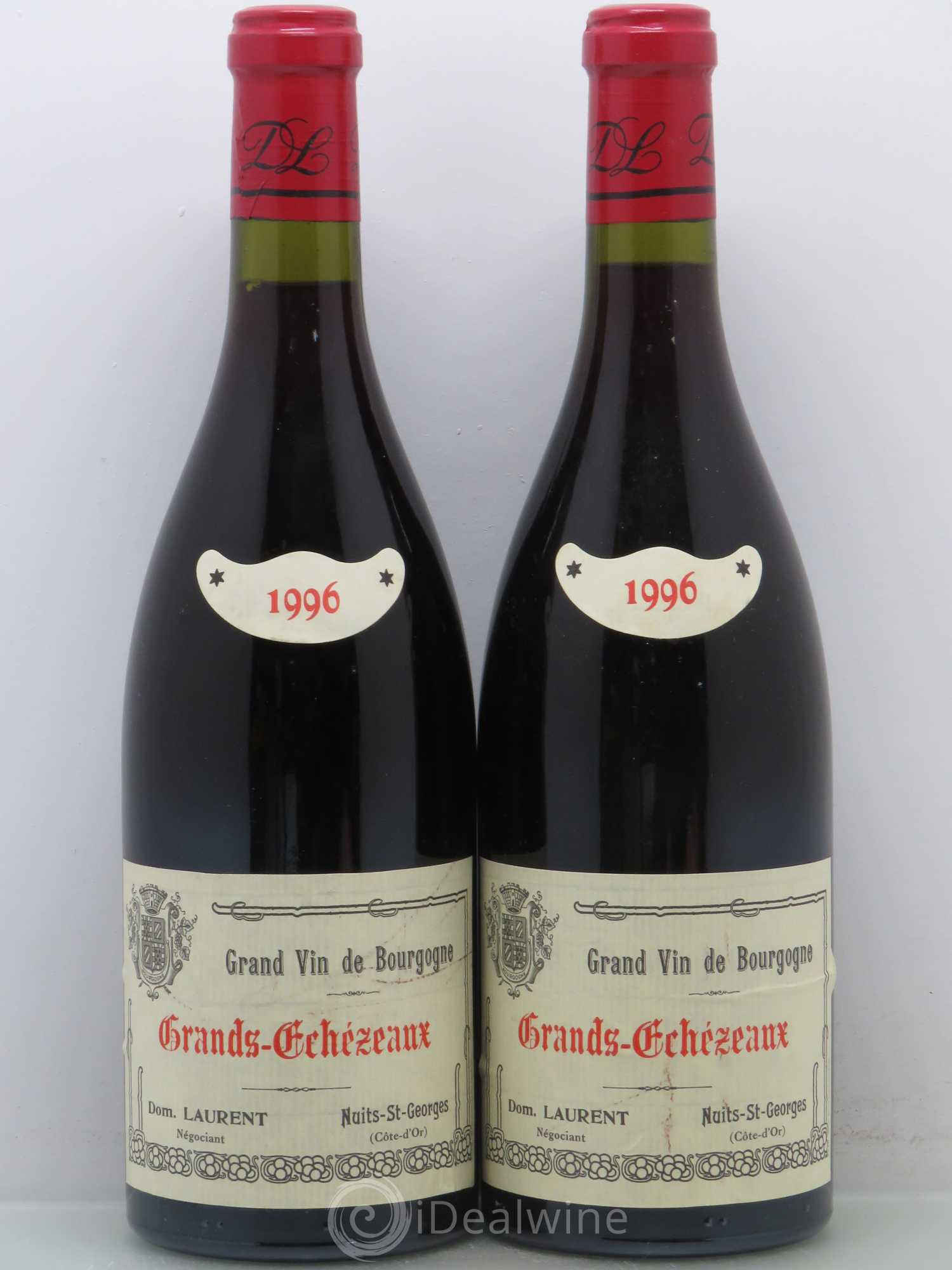Grands-Echezeaux Grand Cru Dominique Laurent 1996 - Lot de 2 bouteilles - 0
