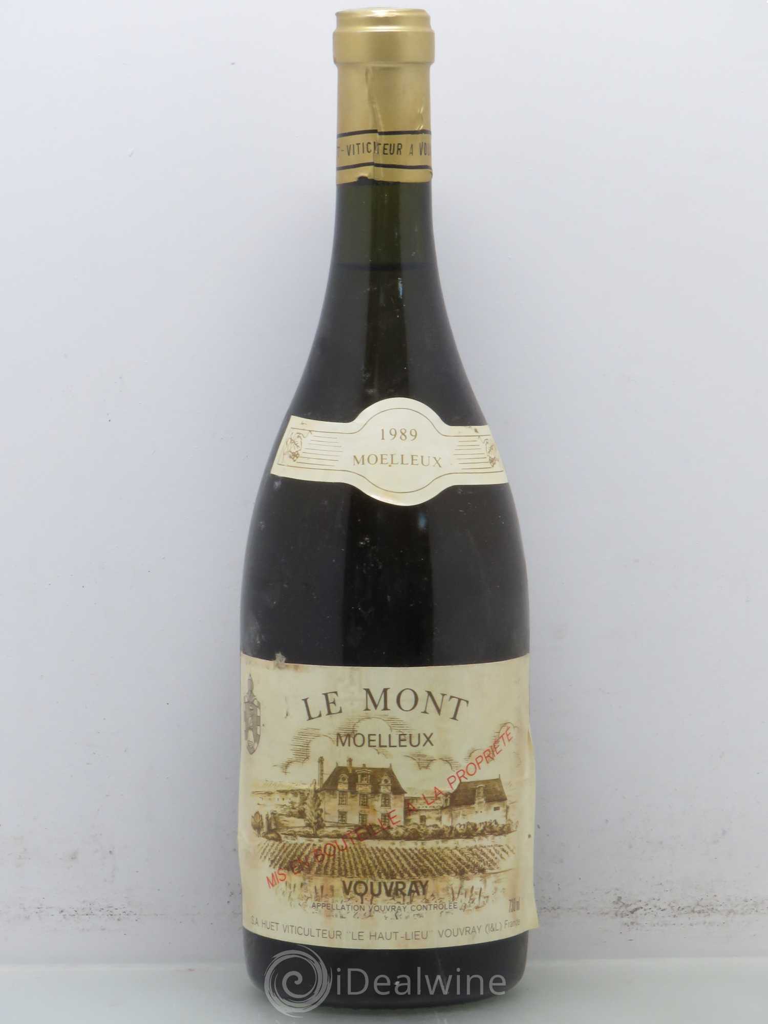Vouvray Le Mont Moelleux Domaine Huet 1989 - Lotto di 1 bottiglia - 0