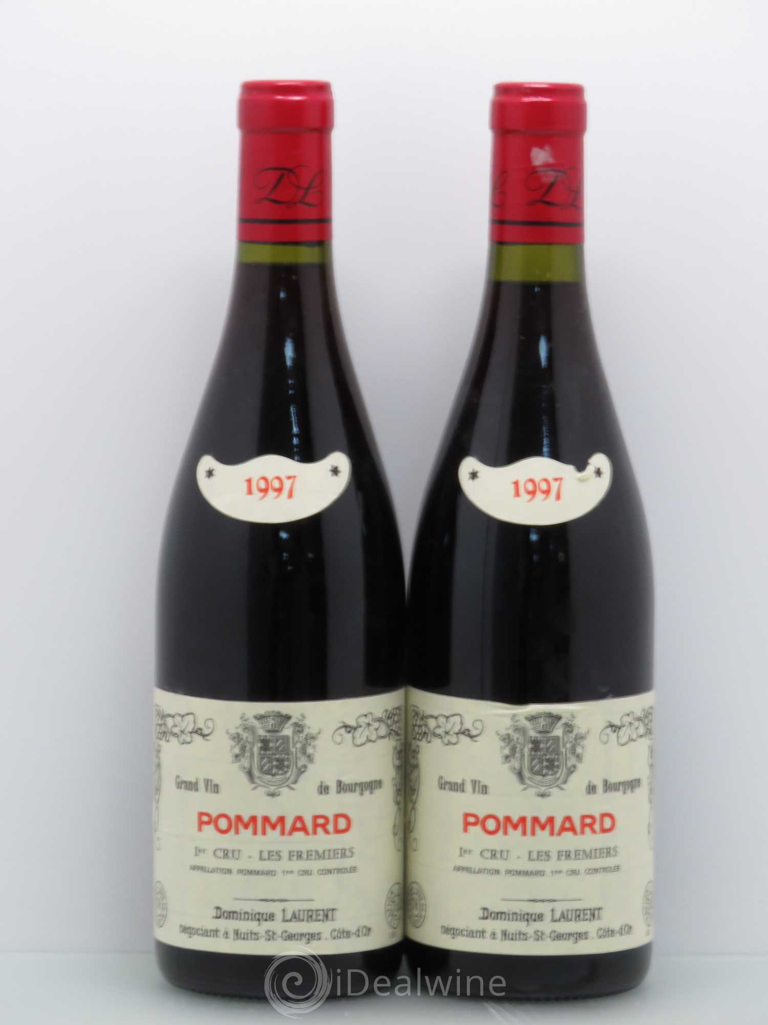 Pommard 1er Cru Fremieres Domaine Laurent 1997 - Posten von 2 Flaschen - 0