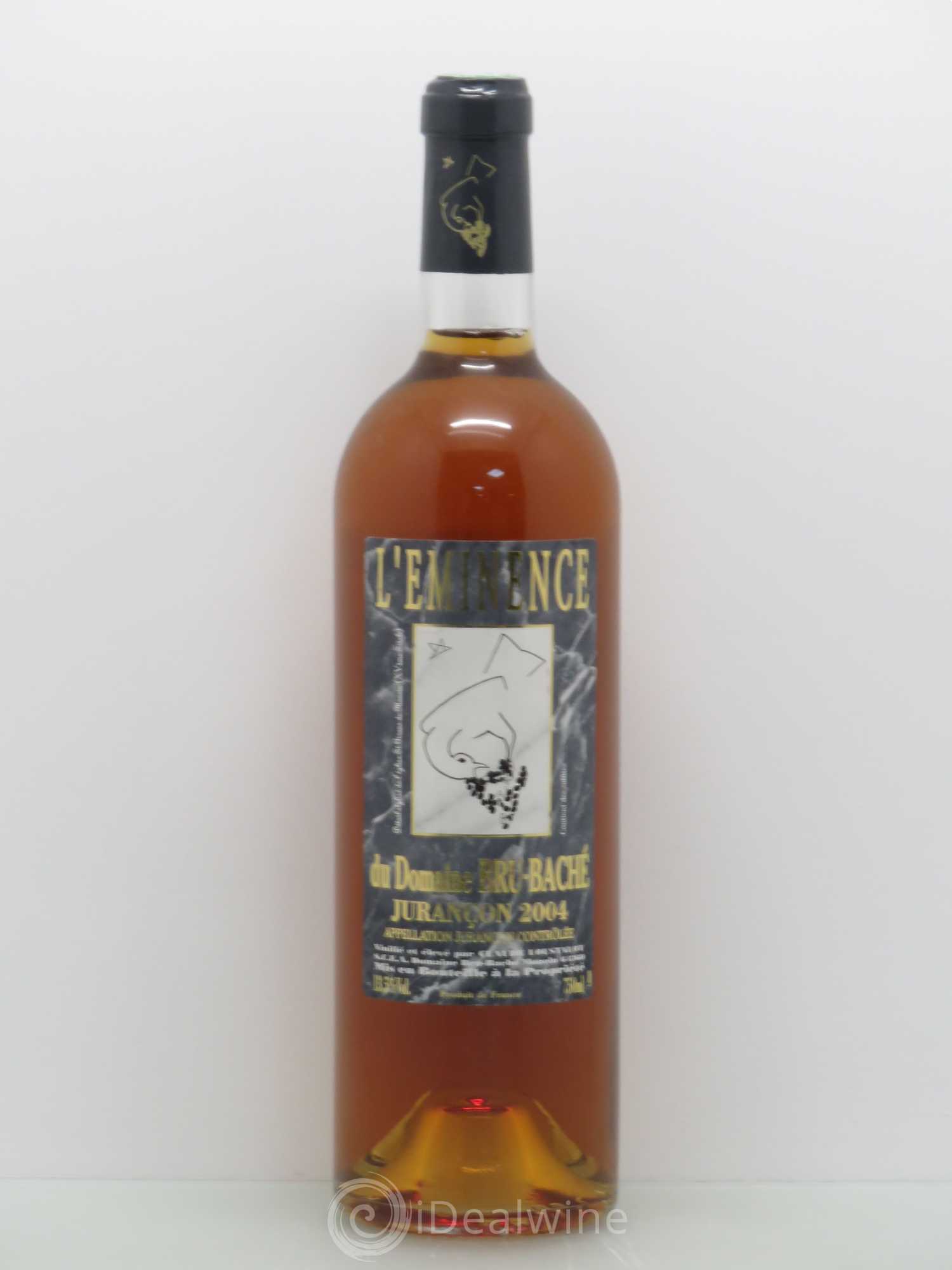 Jurançon Bru Baché Eminence 2004 - Posten von 1 Flasche - 0
