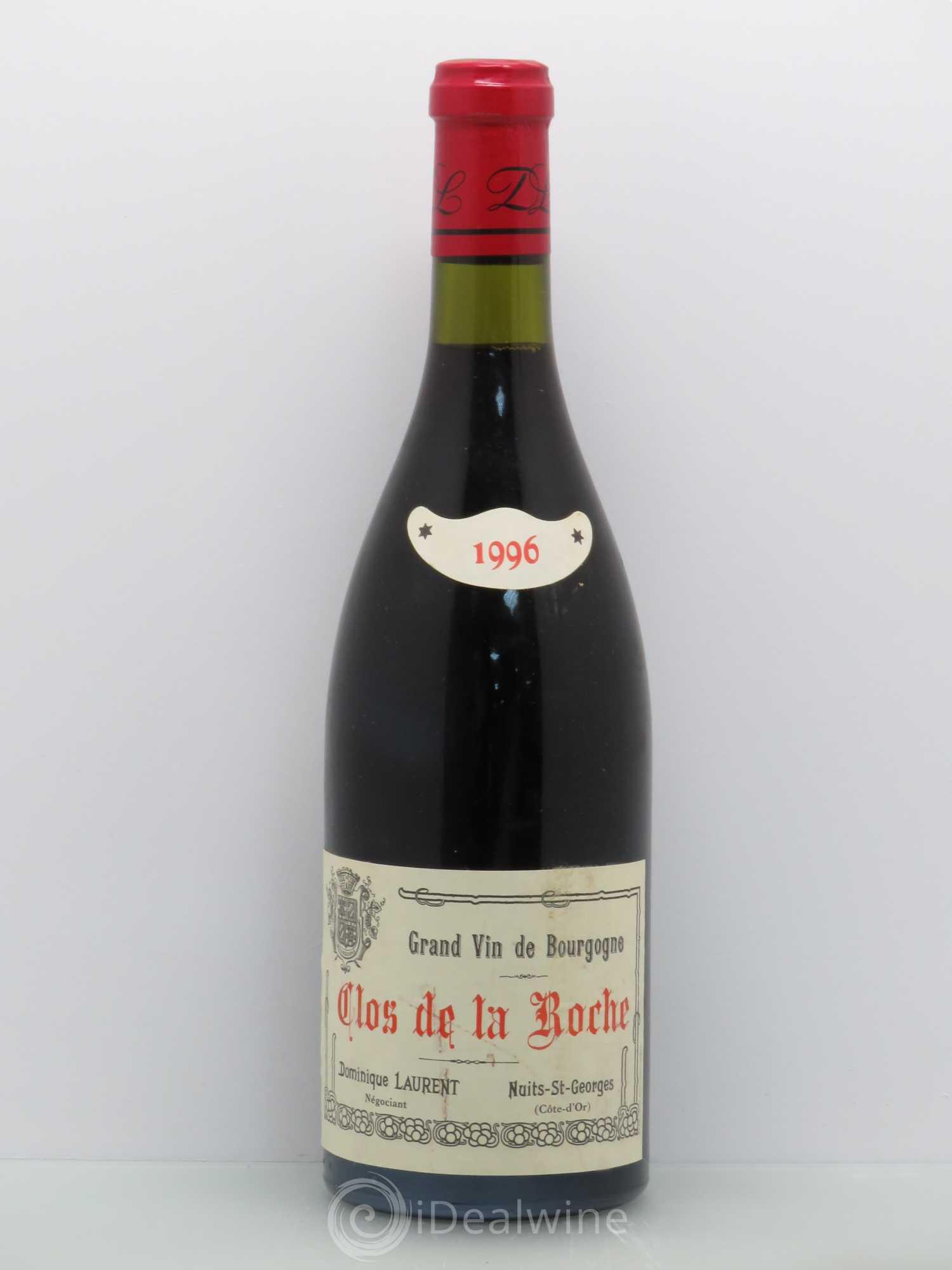 Clos de la Roche Grand Cru Domaine Laurent 1996 - Posten von 1 Flasche - 0