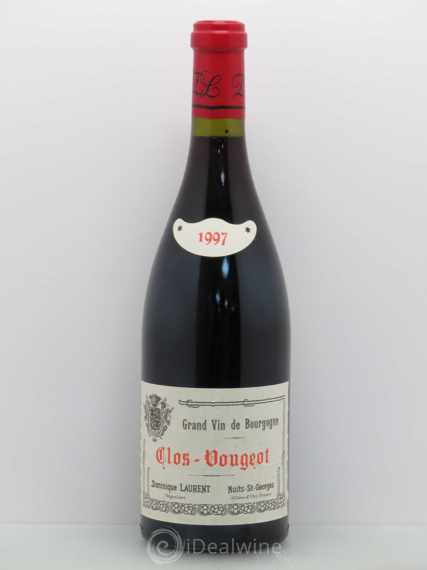 Clos de Vougeot Grand Cru Dominique Laurent 1997 - Lot de 1 bouteille - 0