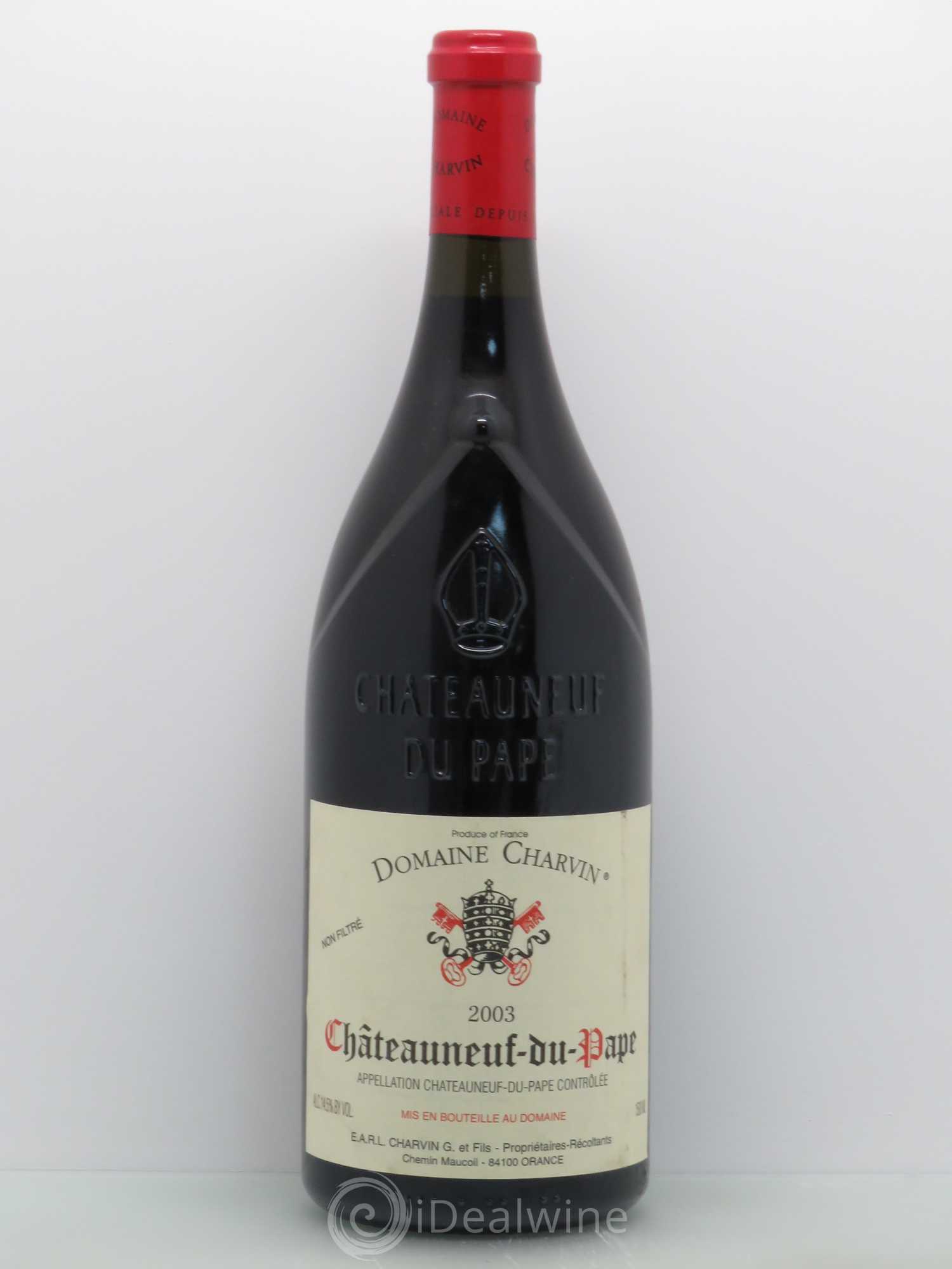 Châteauneuf-du-Pape Charvin (Domaine) 2003 - Lot de 1 magnum - 0