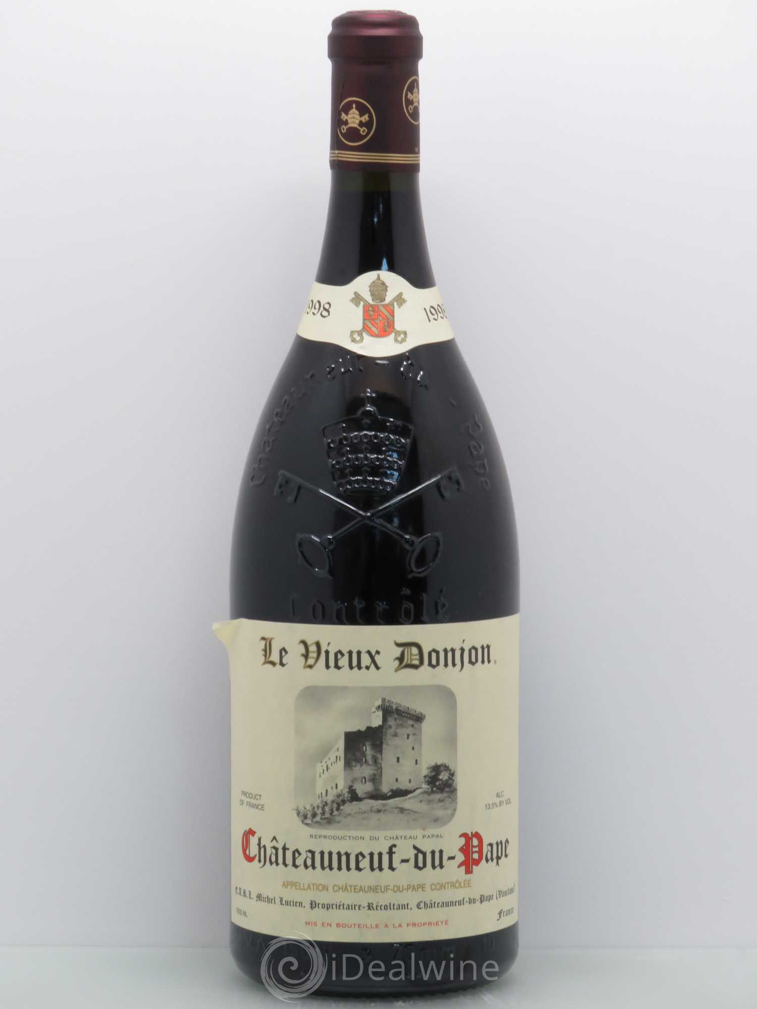 Châteauneuf-du-Pape Le Vieux Donjon Michel Lucien 1998 - Lot de 1 magnum - 0