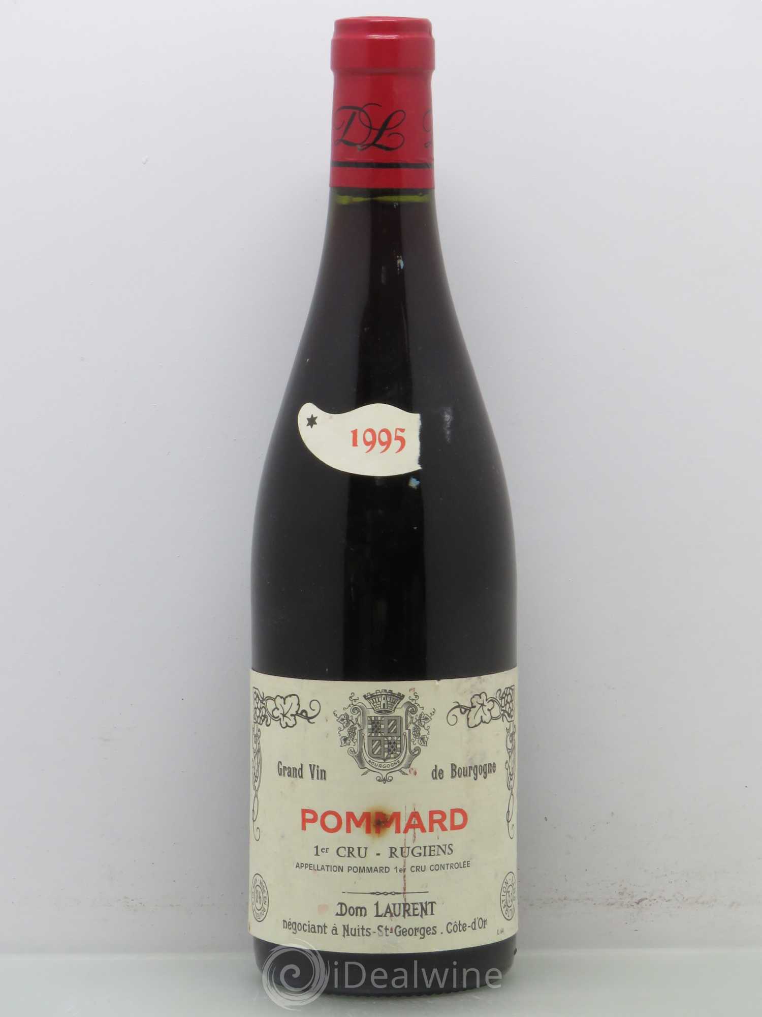 Pommard 1er Cru Rugiens Dominique Laurent 1995 - Lot de 1 bouteille - 0