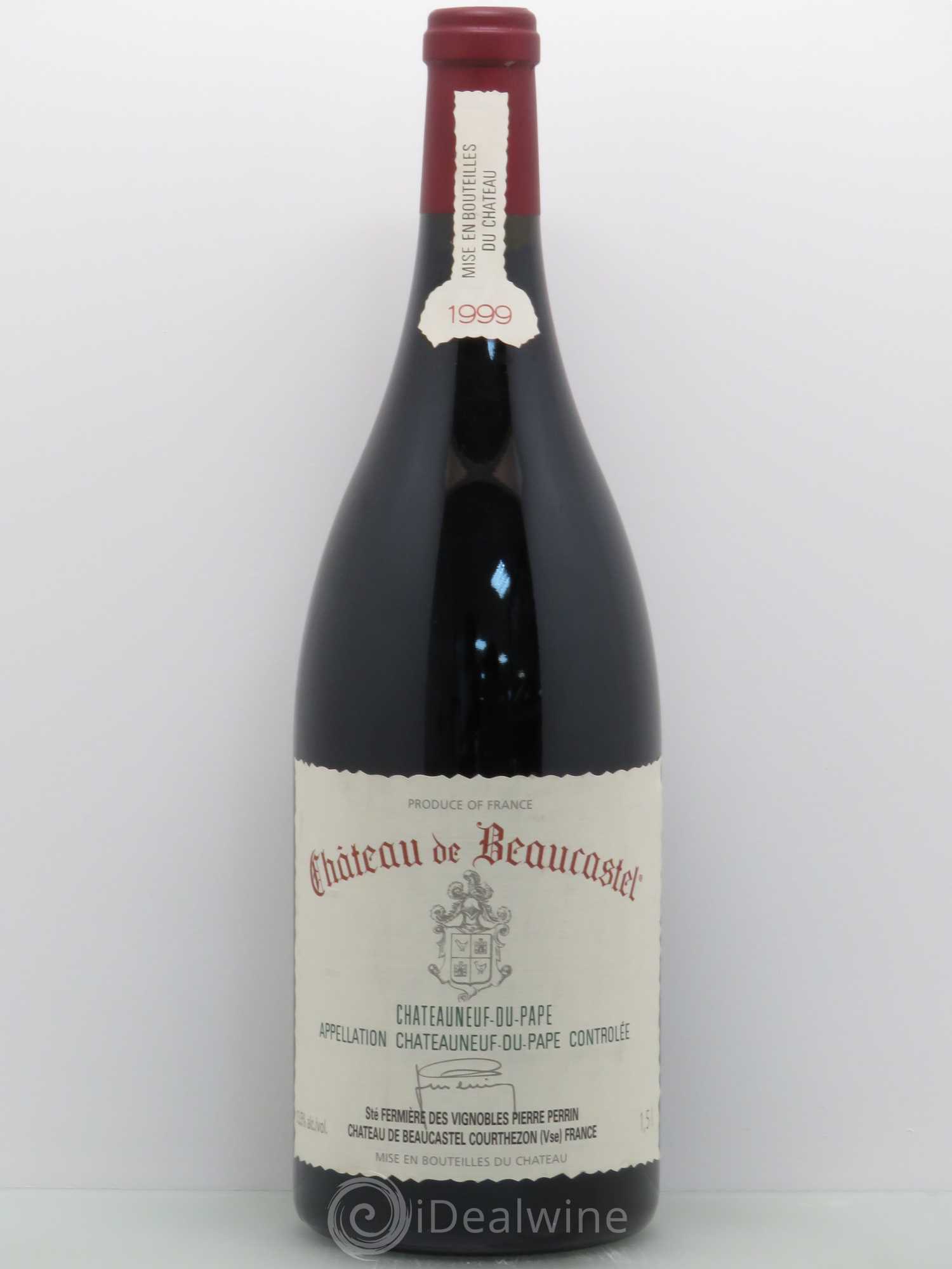 Châteauneuf-du-Pape Château de Beaucastel Famille Perrin 1999 - Lot de 1 magnum - 0
