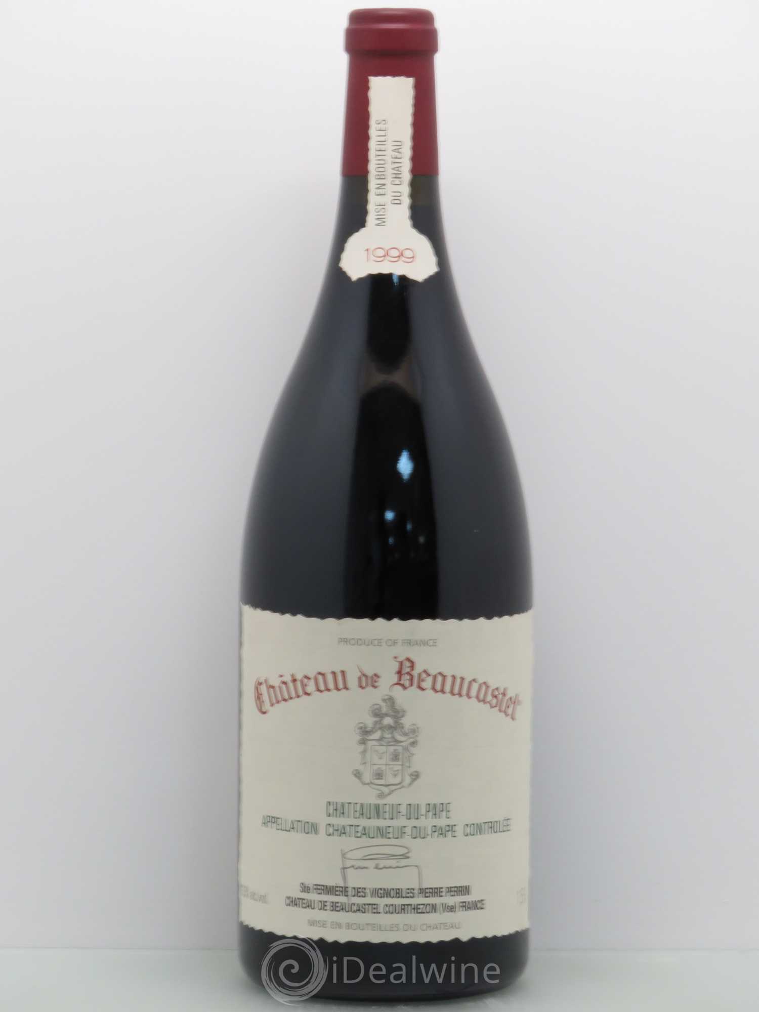 Châteauneuf-du-Pape Château de Beaucastel Famille Perrin 1999 - Lot de 1 magnum - 0