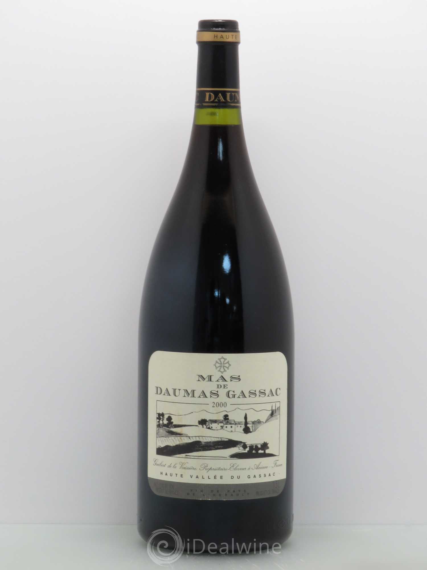 Saint-Guilhem-le-Désert - Cité d'Aniane Mas Daumas Gassac Famille Guibert de La Vaissière 2000 - Lot de 1 magnum - 0