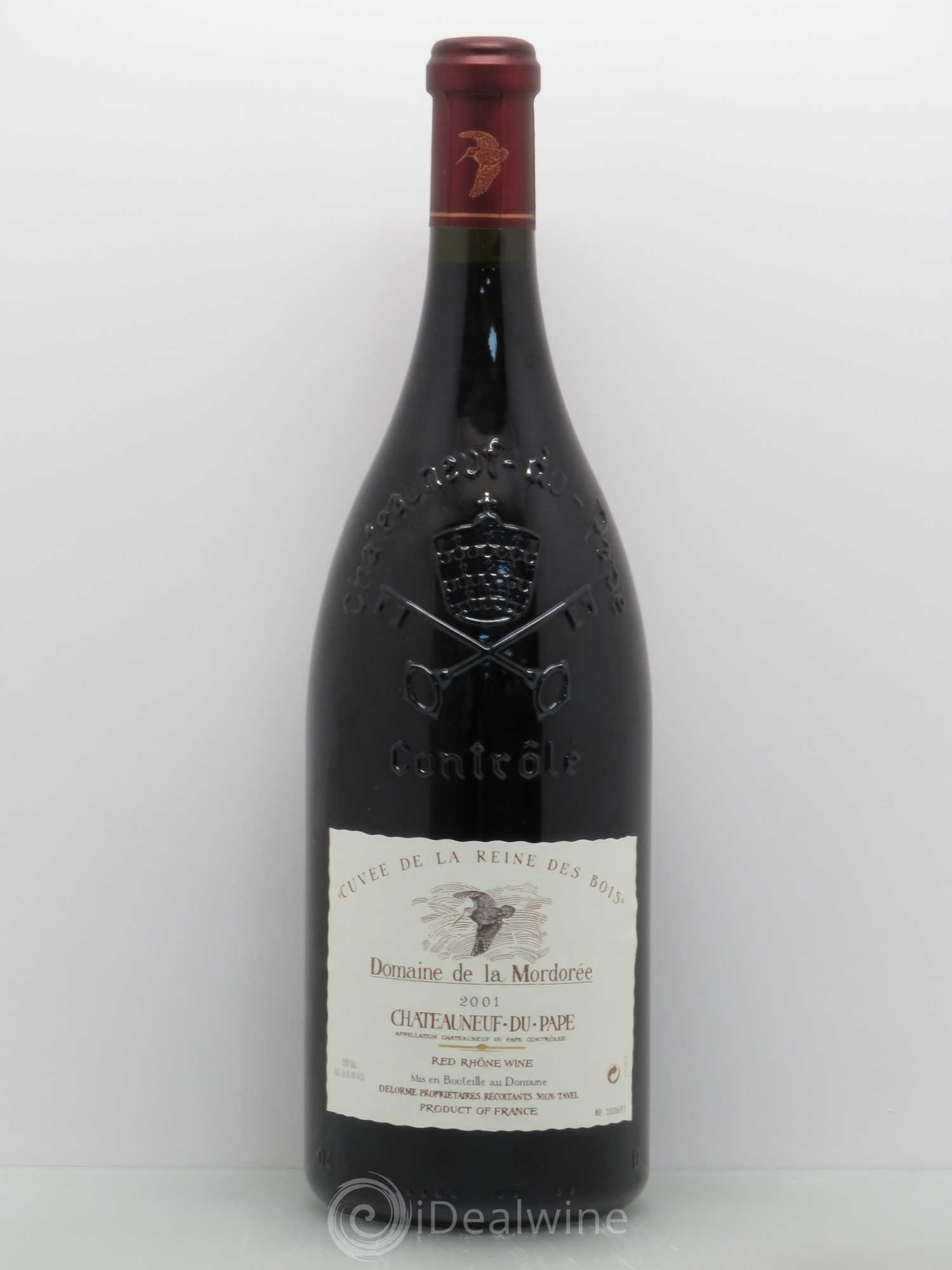 Châteauneuf-du-Pape Cuvée de la Reine des Bois La Mordorée (Domaine de) 2001 - Lot de 1 magnum - 0