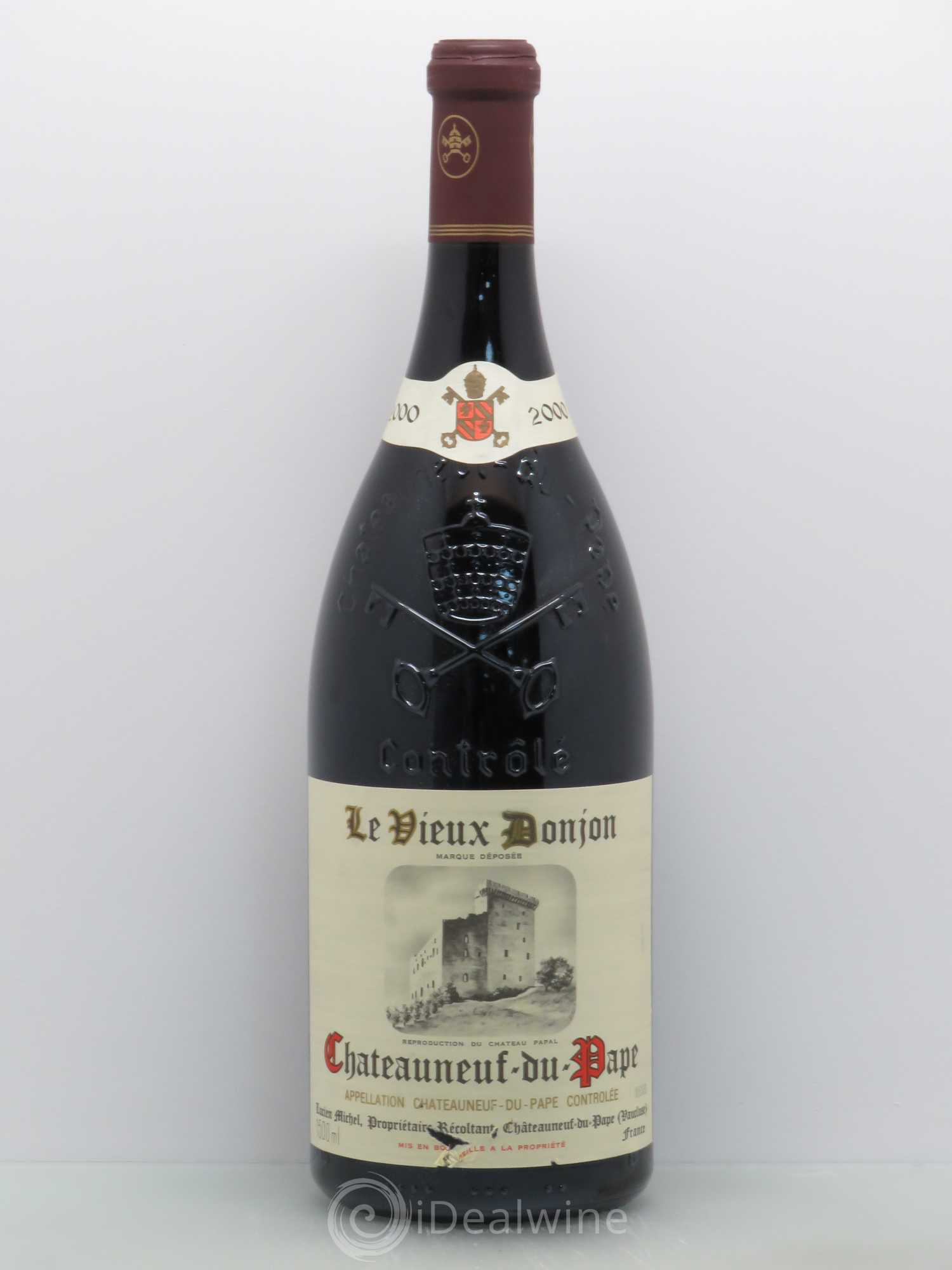 Châteauneuf-du-Pape Le Vieux Donjon Michel Lucien 2000 - Lot de 1 magnum - 0