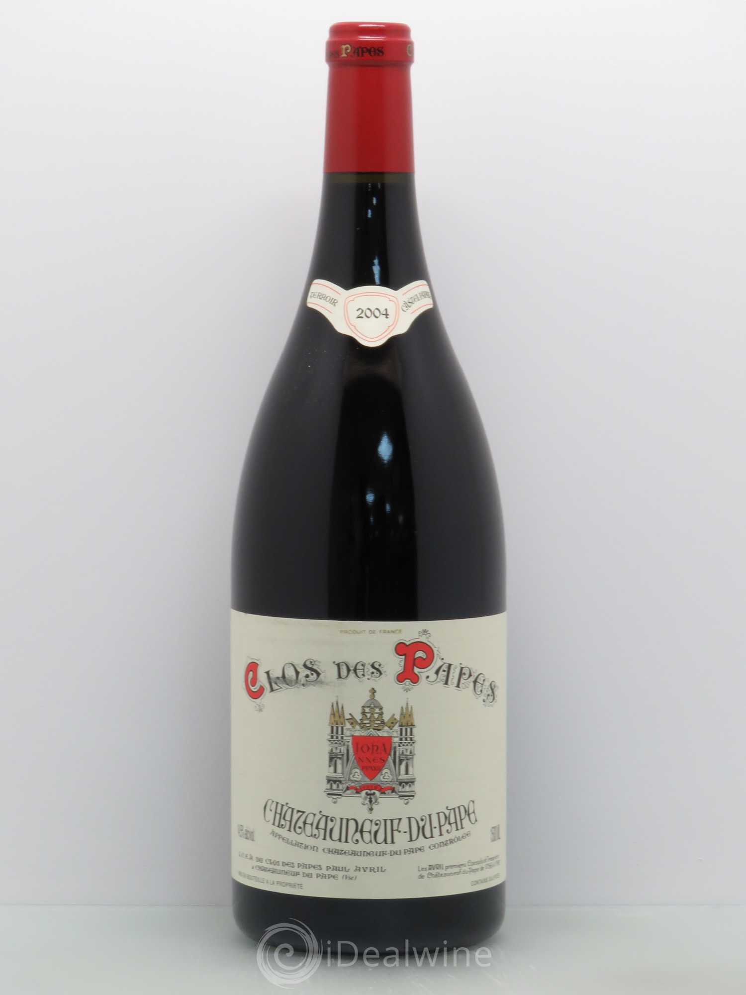 Châteauneuf-du-Pape Clos des Papes - Paul Avril 2004 - Lot de 1 magnum - 0