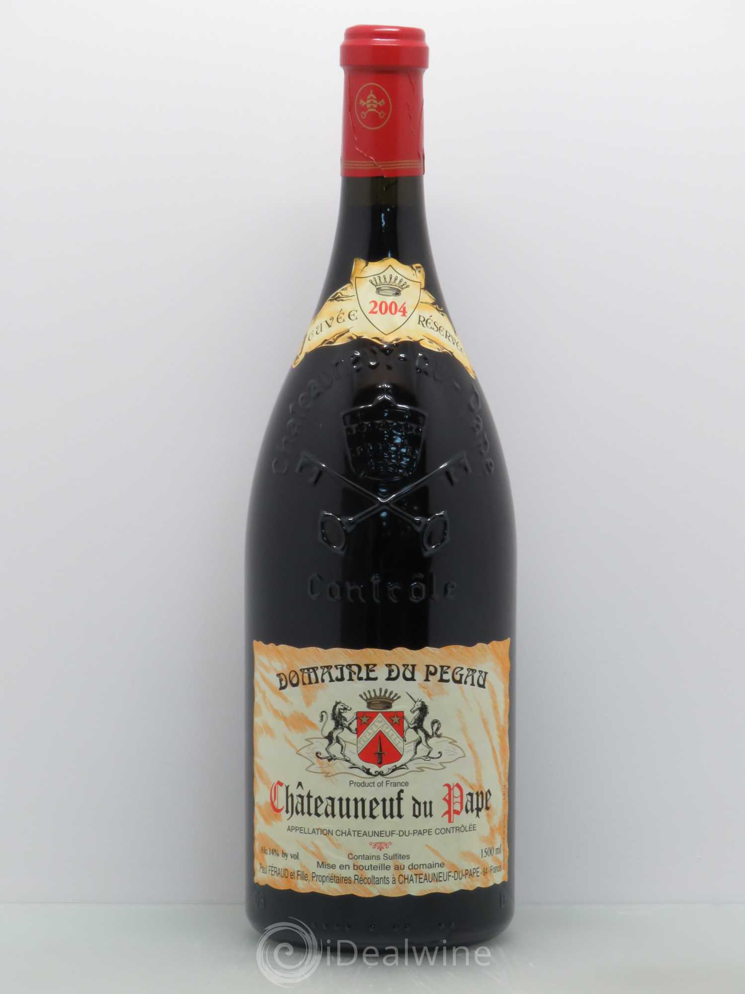 Châteauneuf-du-Pape Domaine du Pégau Cuvée Réservée Paul et Laurence Féraud 2004 - Lot de 1 magnum - 0