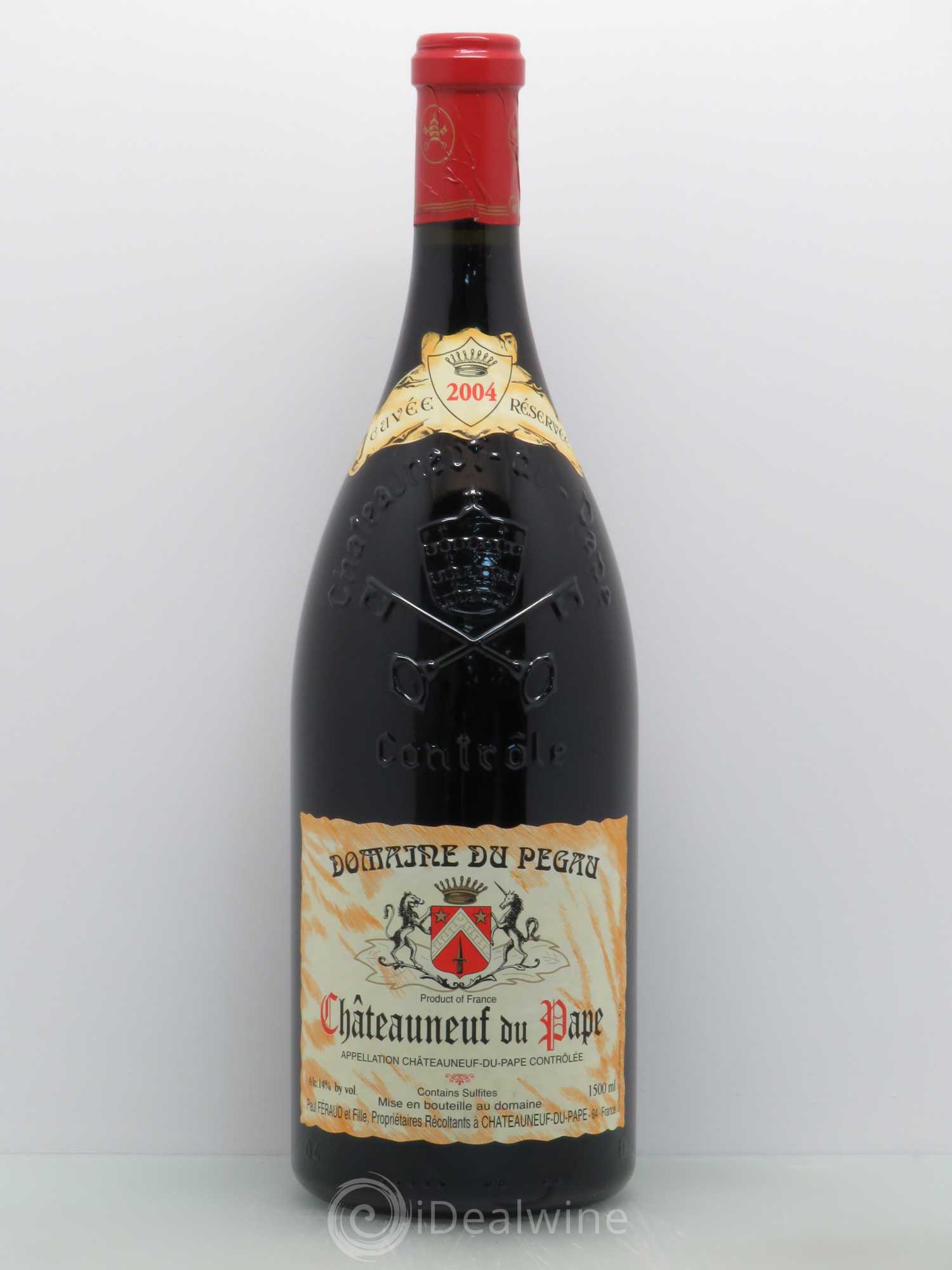 Châteauneuf-du-Pape Domaine du Pégau Cuvée Réservée Paul et Laurence Féraud 2004 - Lot de 1 magnum - 0
