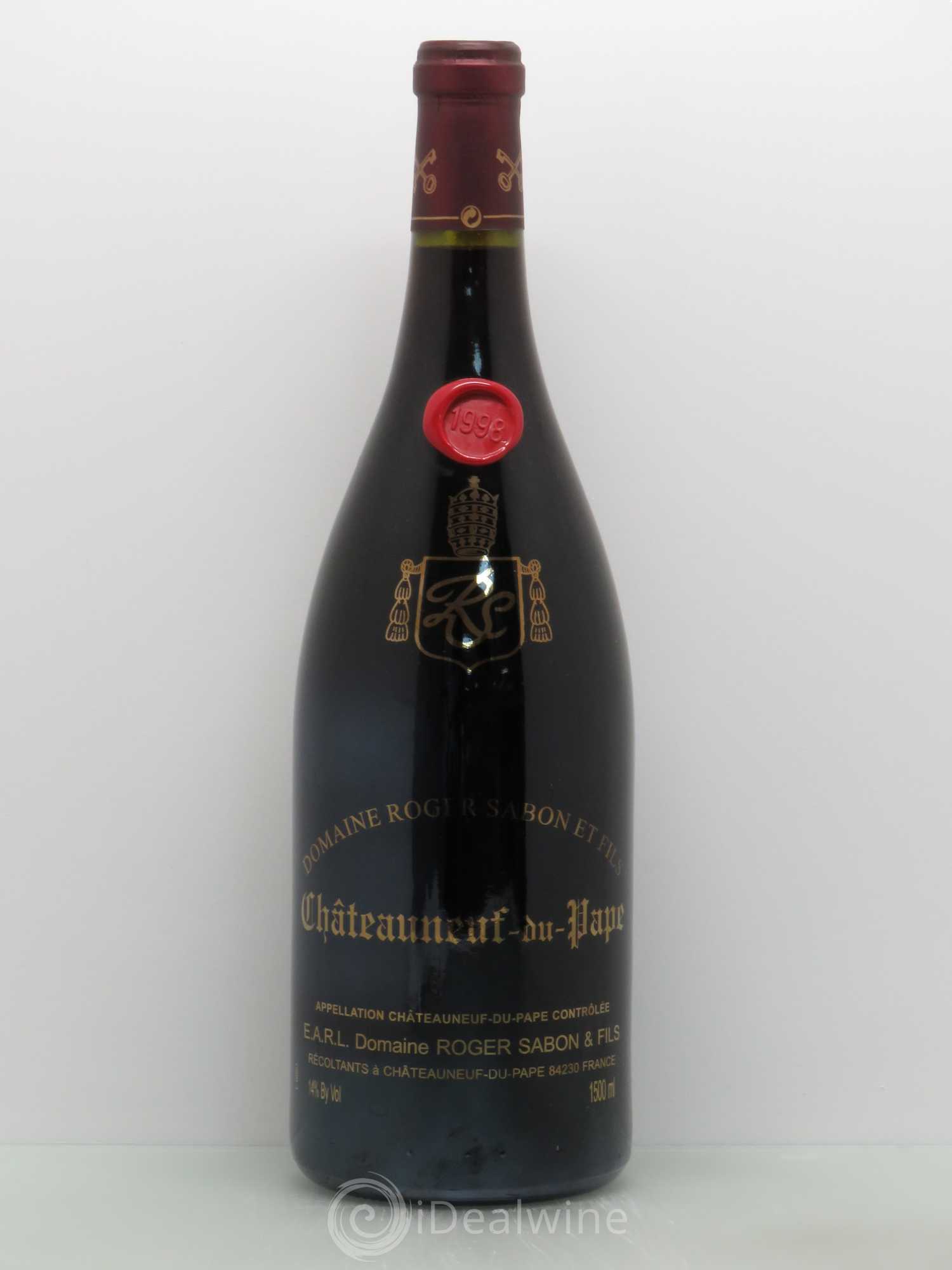 Châteauneuf-du-Pape 1998 - Lot de 1 magnum - 0