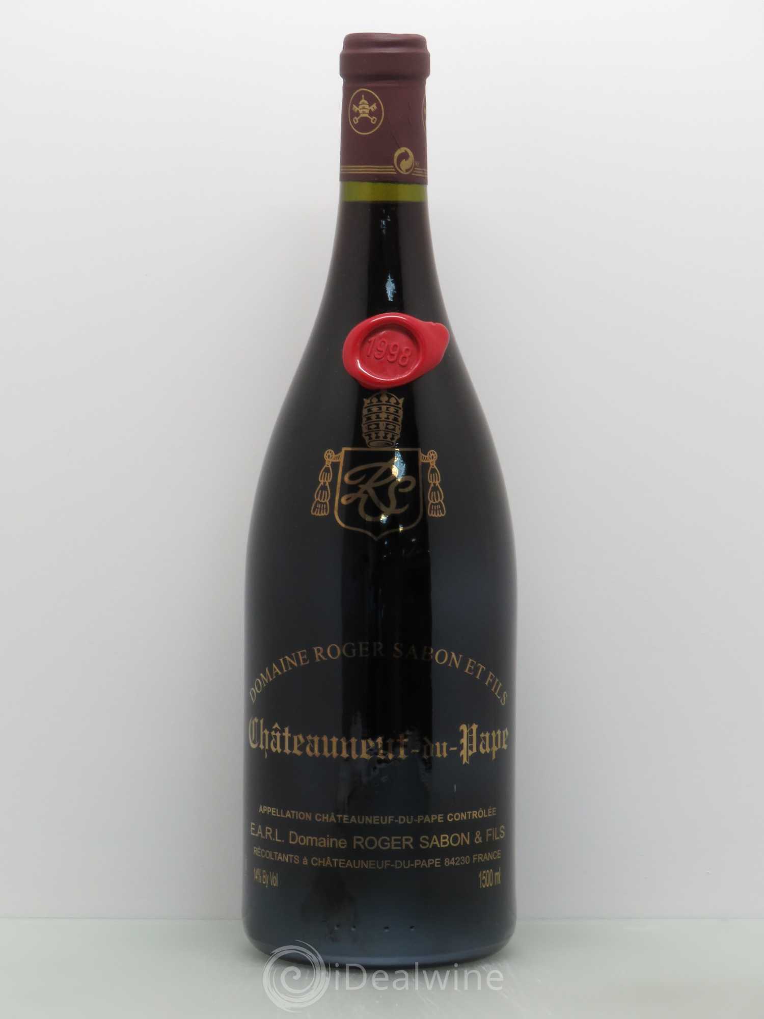 Châteauneuf-du-Pape 1998 - Lot de 1 magnum - 0