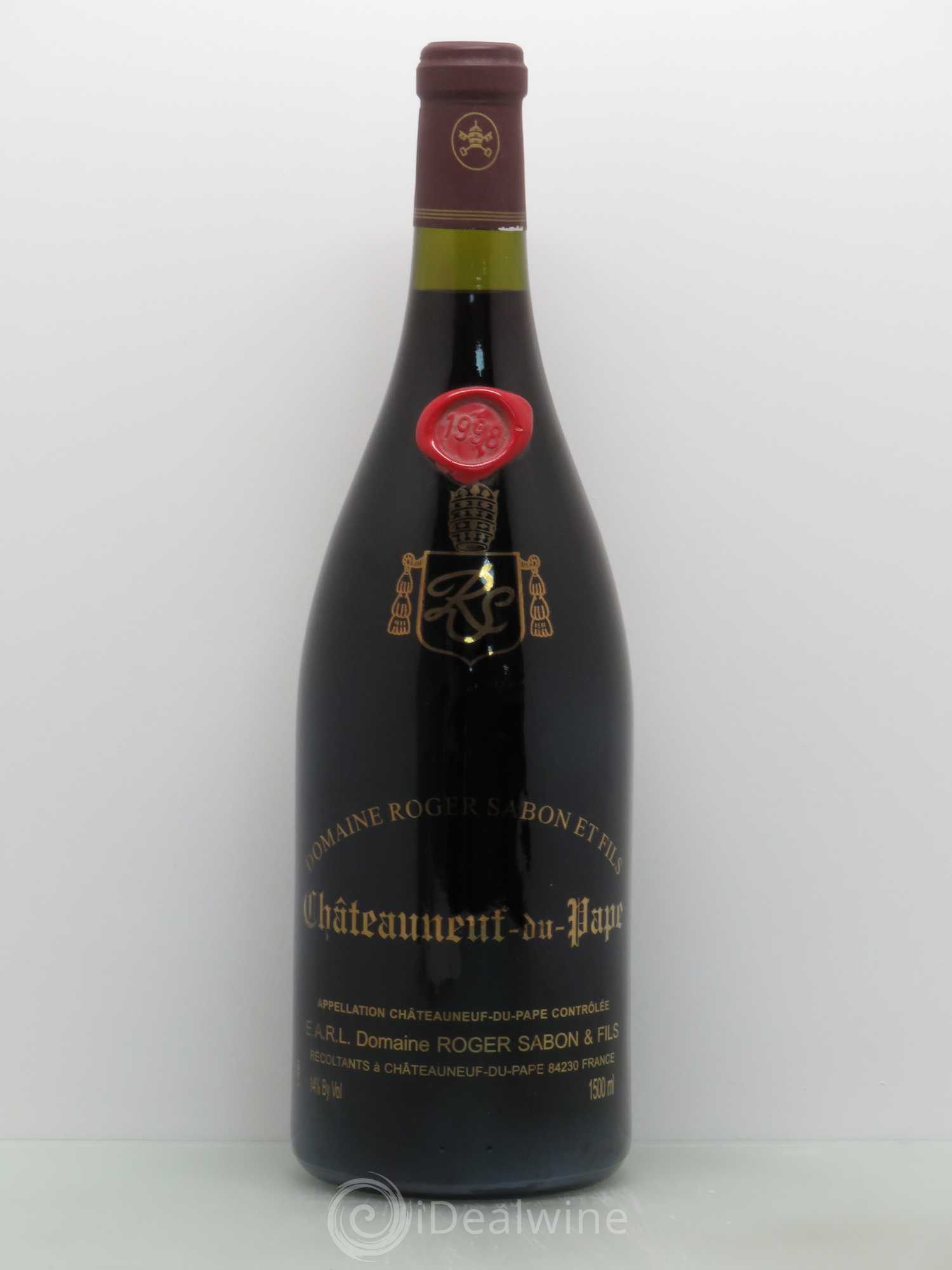 Châteauneuf-du-Pape 1998 - Lot de 1 magnum - 0