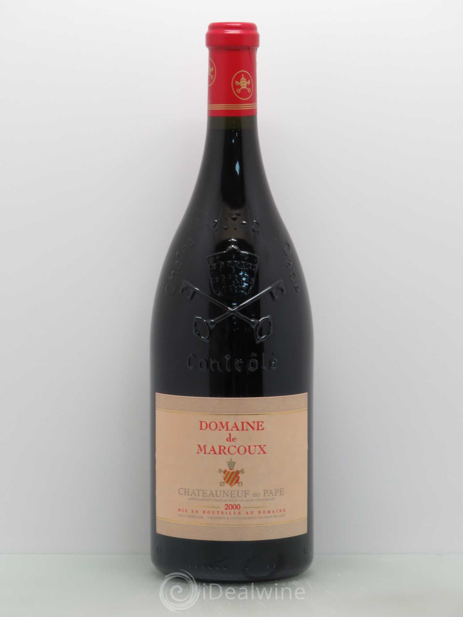 Châteauneuf-du-Pape Marcoux (Domaine de) 2000 - Lot de 1 magnum - 0