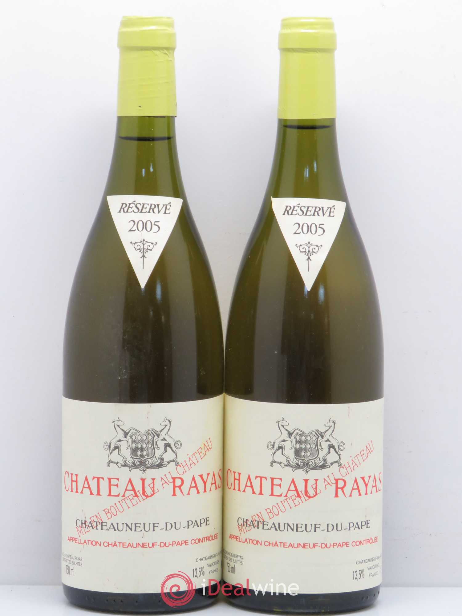 Châteauneuf-du-Pape Château Rayas Emmanuel Reynaud 2005 - Lot de 2 bouteilles - 0