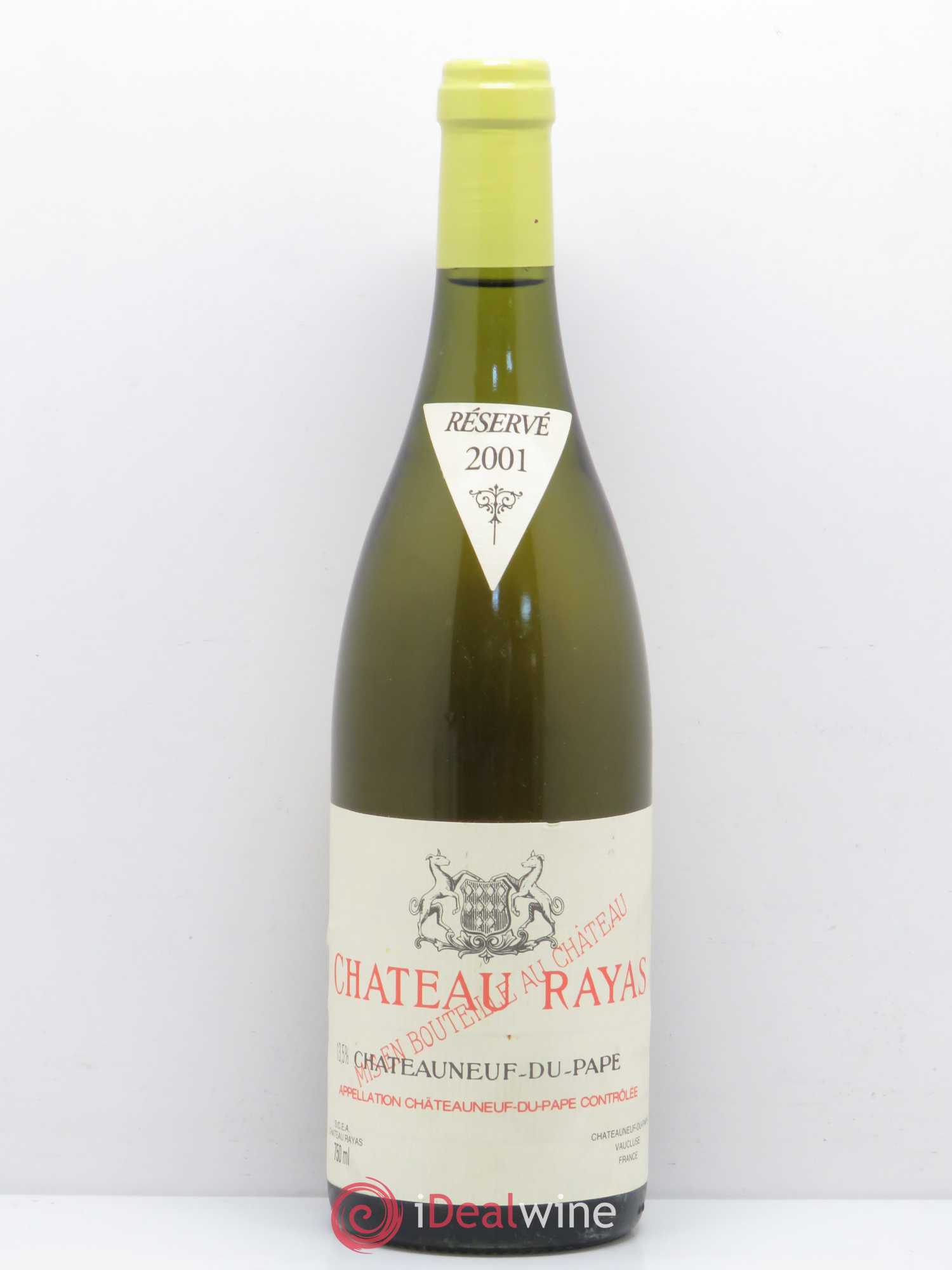 Châteauneuf-du-Pape Château Rayas Emmanuel Reynaud 2001 - Lot de 1 bouteille - 0