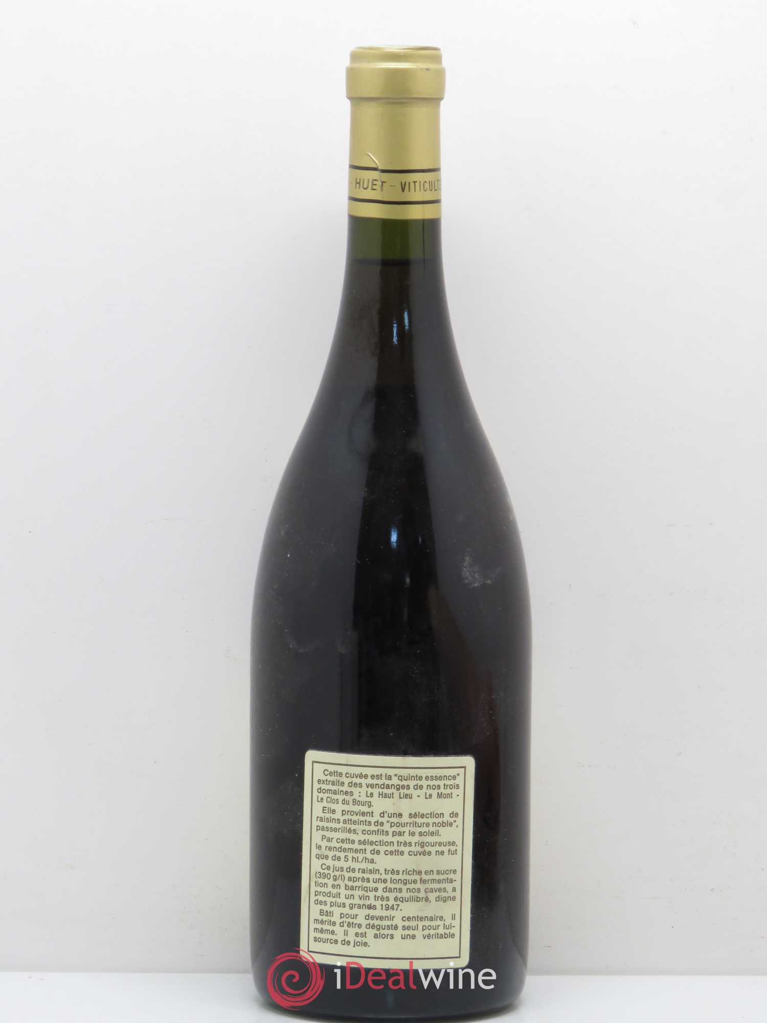 Vouvray Cuvée Constance Domaine Huet 1989 - Lotto di 1 bottiglia - 1