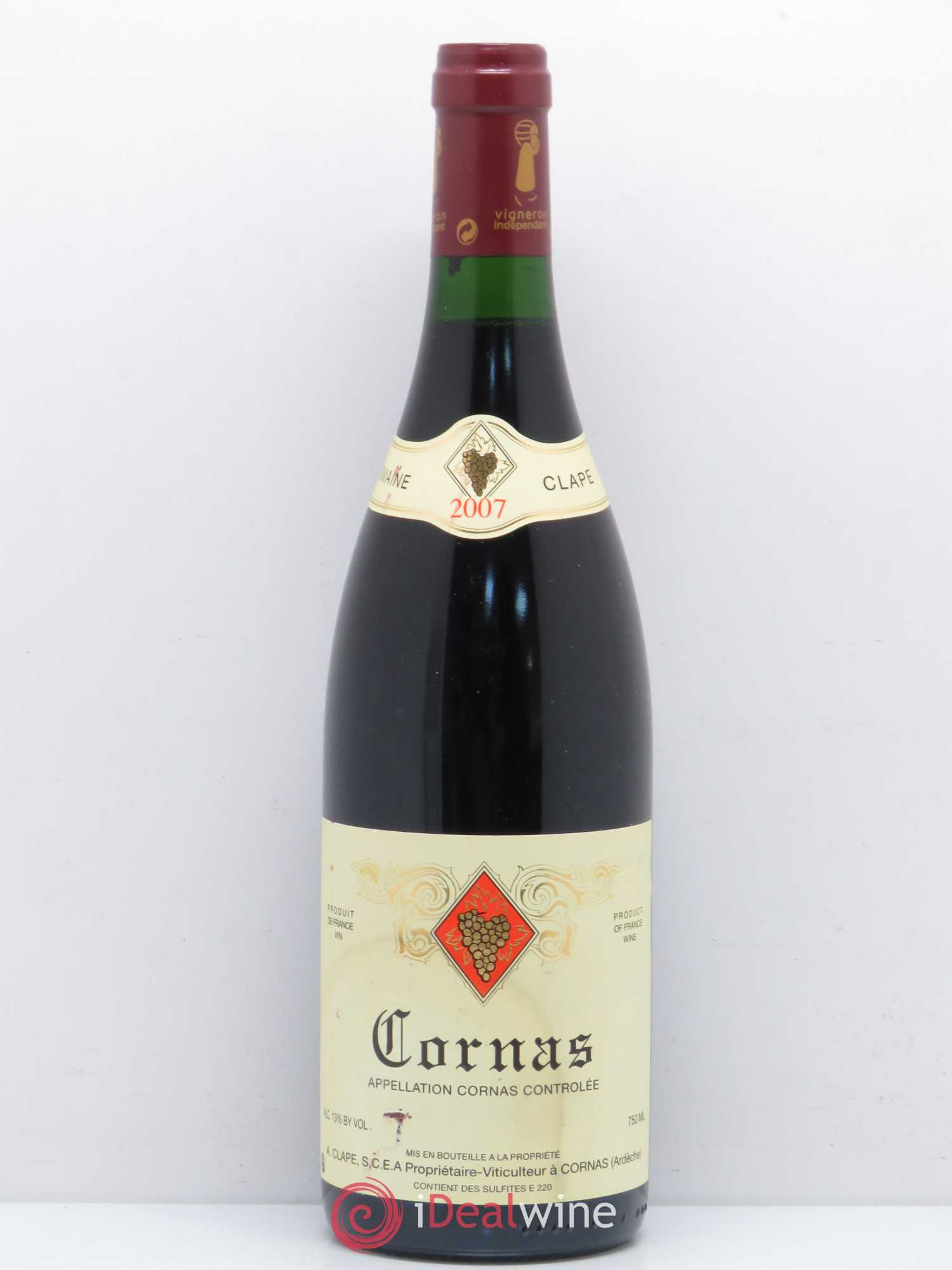 Cornas Auguste Clape 2007 - Lot de 1 bouteille - 0