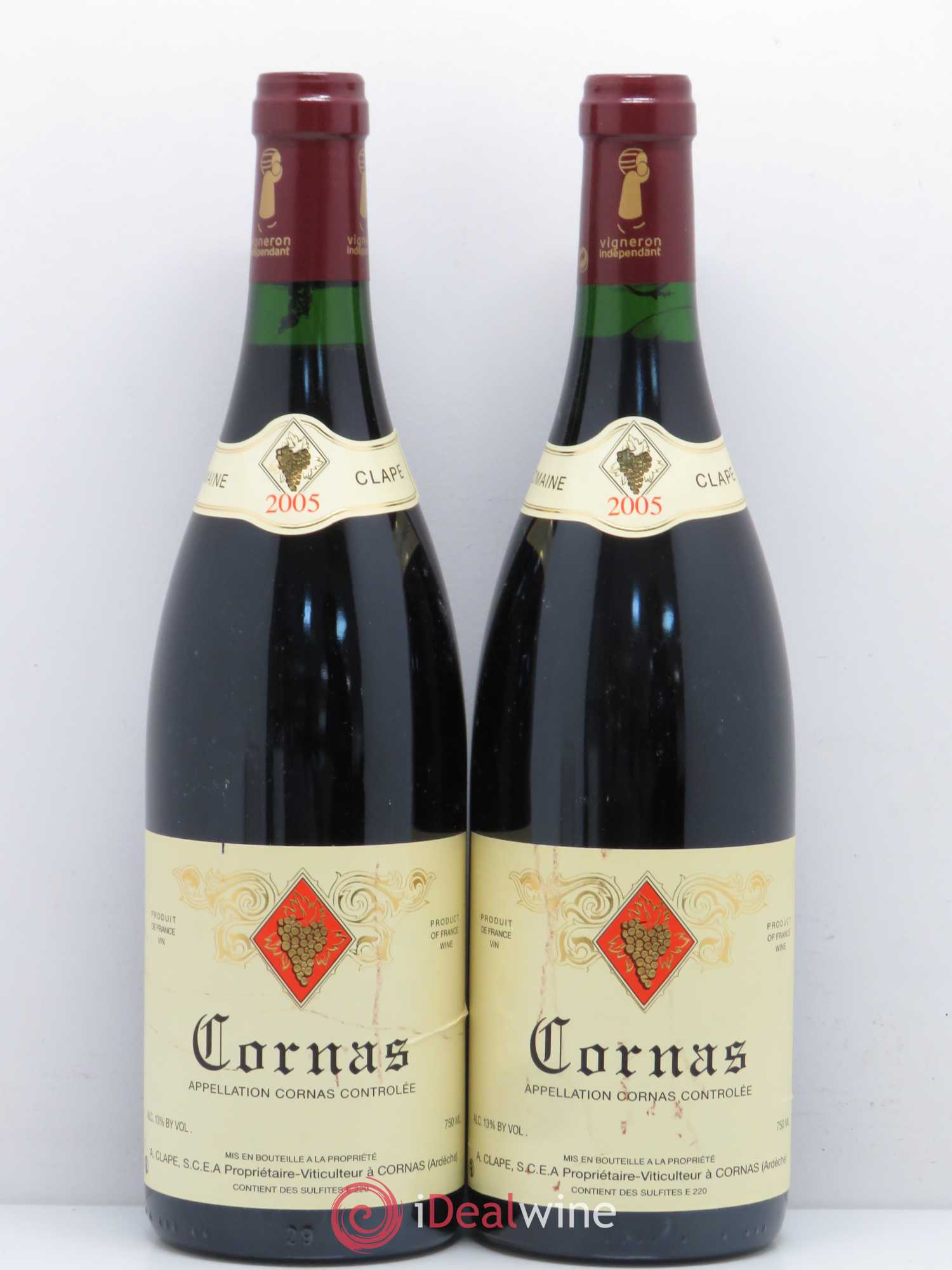 Cornas Auguste Clape 2005 - Posten von 2 Flaschen - 0