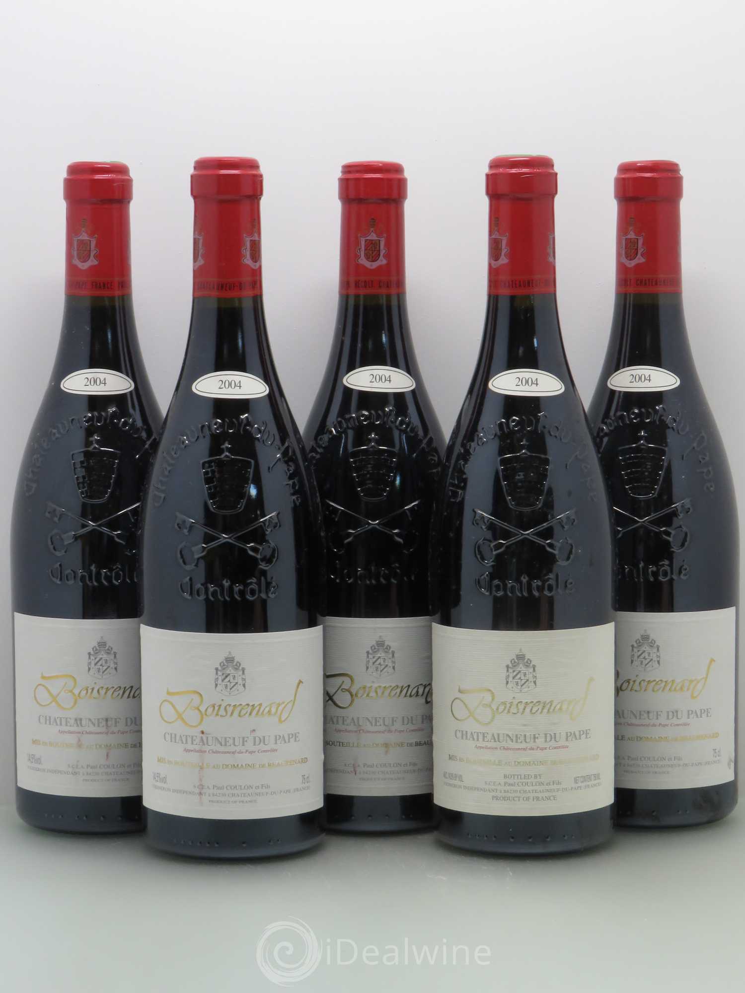 Châteauneuf-du-Pape Cuvée Boisrenard Beaurenard (Domaine de) 2004 - Lot de 5 bouteilles - 0