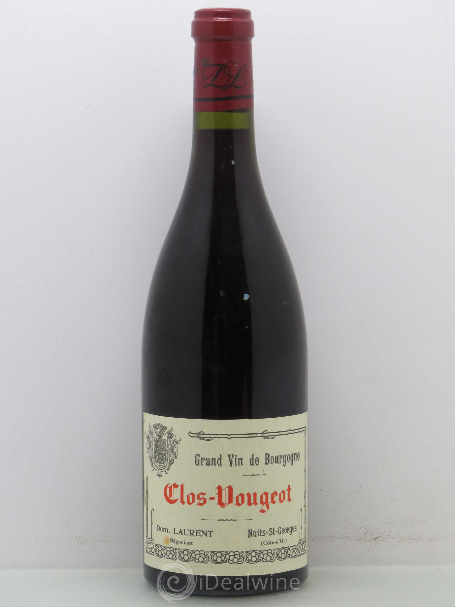 Clos de Vougeot Grand Cru Dominique Laurent 1995 - Lot de 1 bouteille - 0