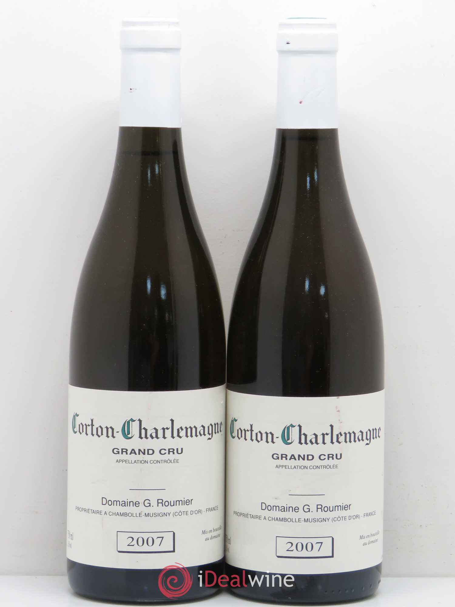 Corton-Charlemagne Grand Cru Georges Roumier (Domaine) 2007 - Lot de 2 bouteilles - 0