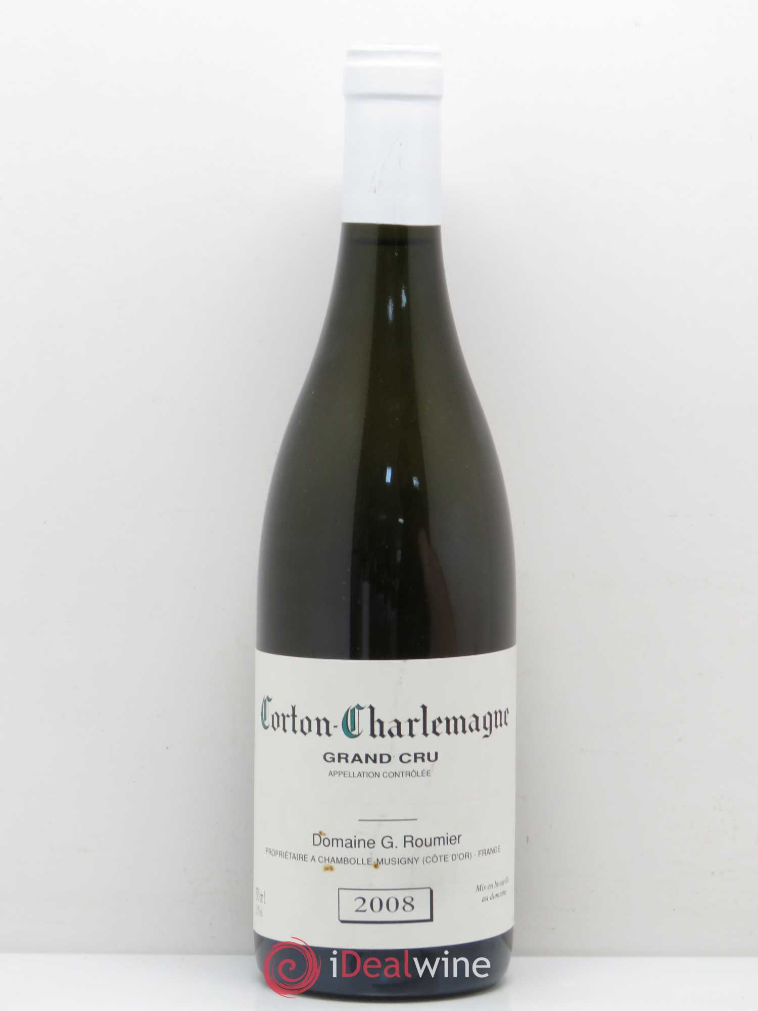 Corton-Charlemagne Grand Cru Georges Roumier (Domaine) 2008 - Lot de 1 bouteille - 0