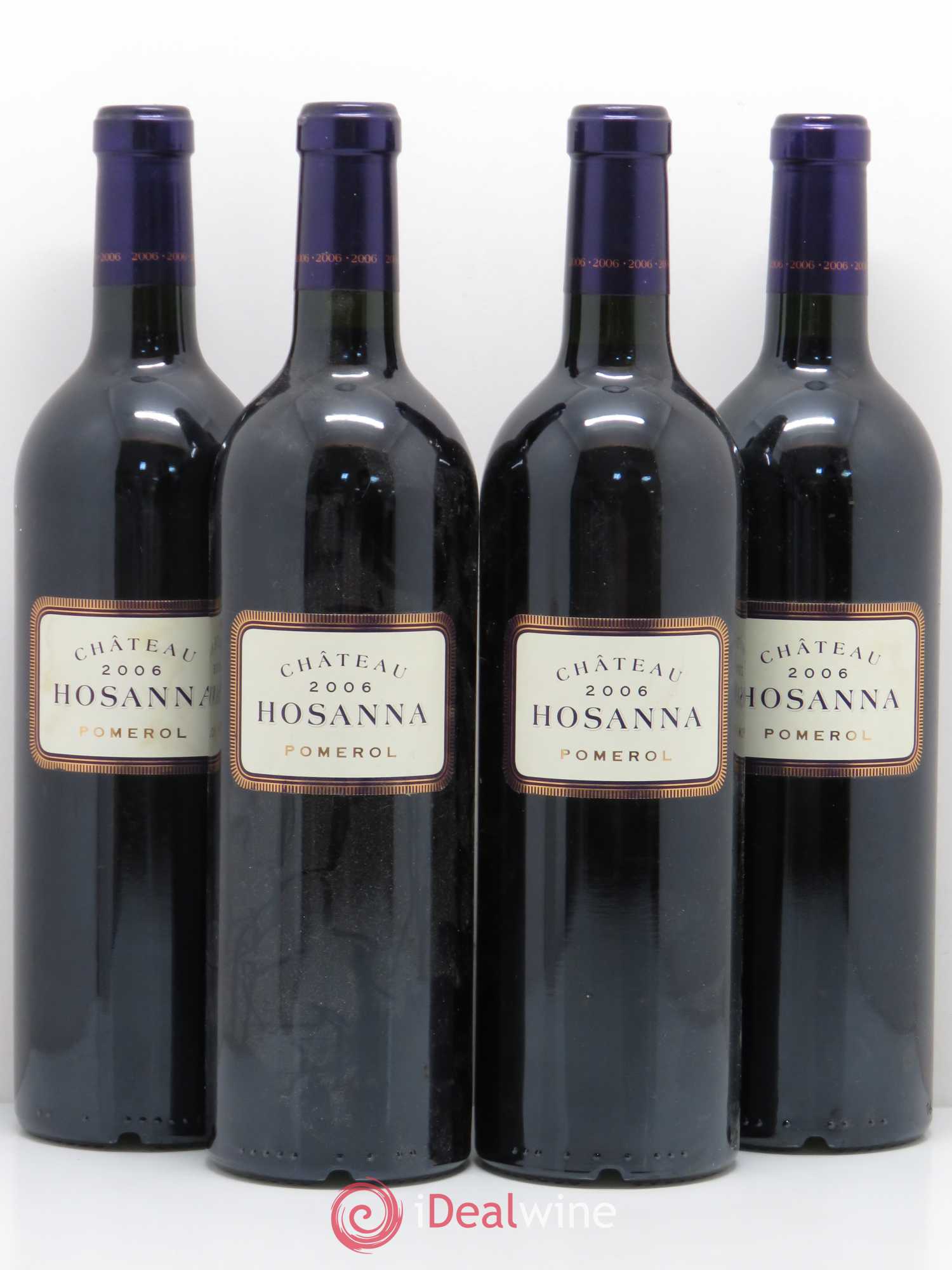 Château Hosanna 2006 - Lot de 4 bouteilles - 0