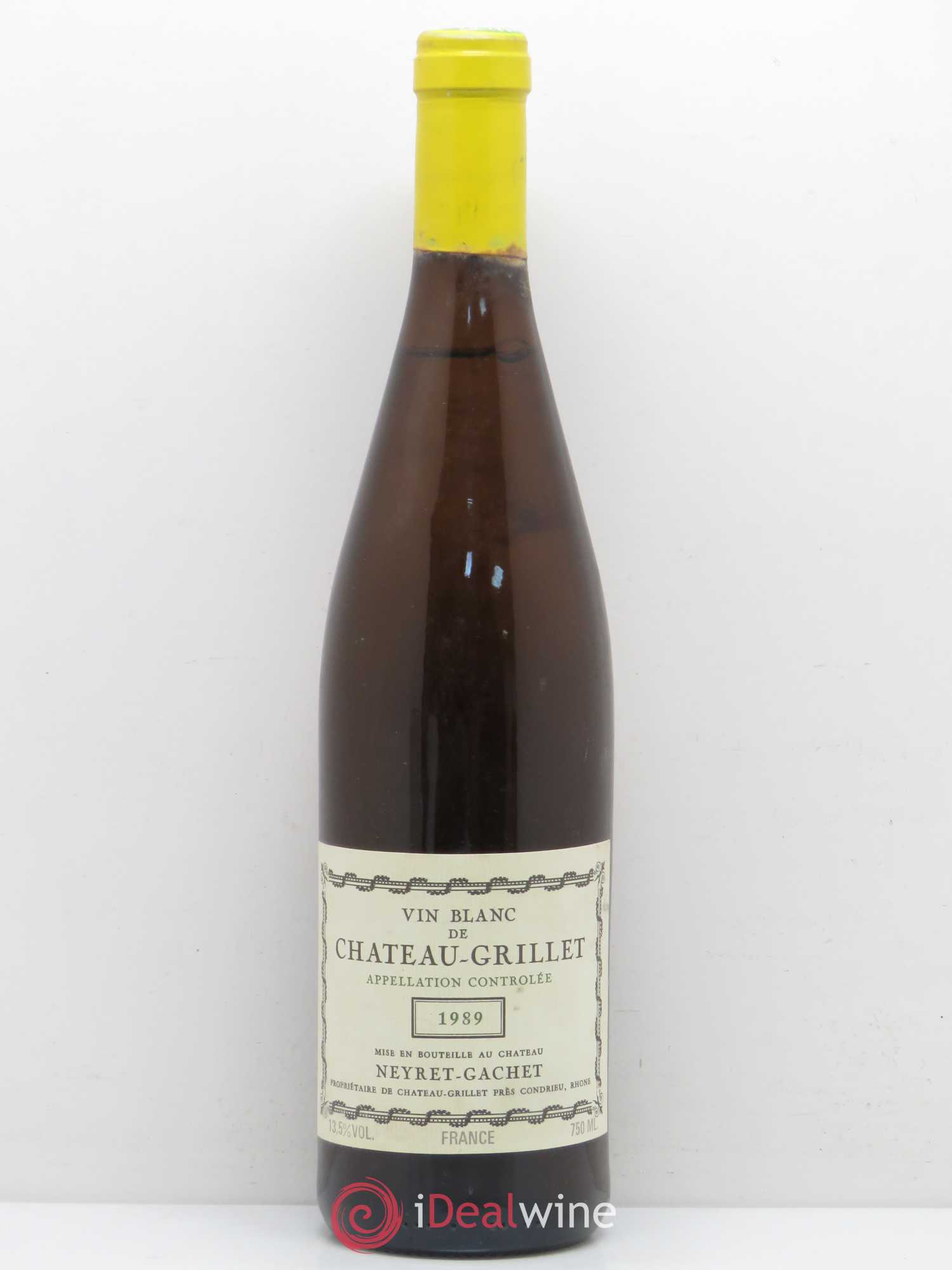 Château Grillet Château-Grillet 1989 - Lot de 1 bouteille - 0