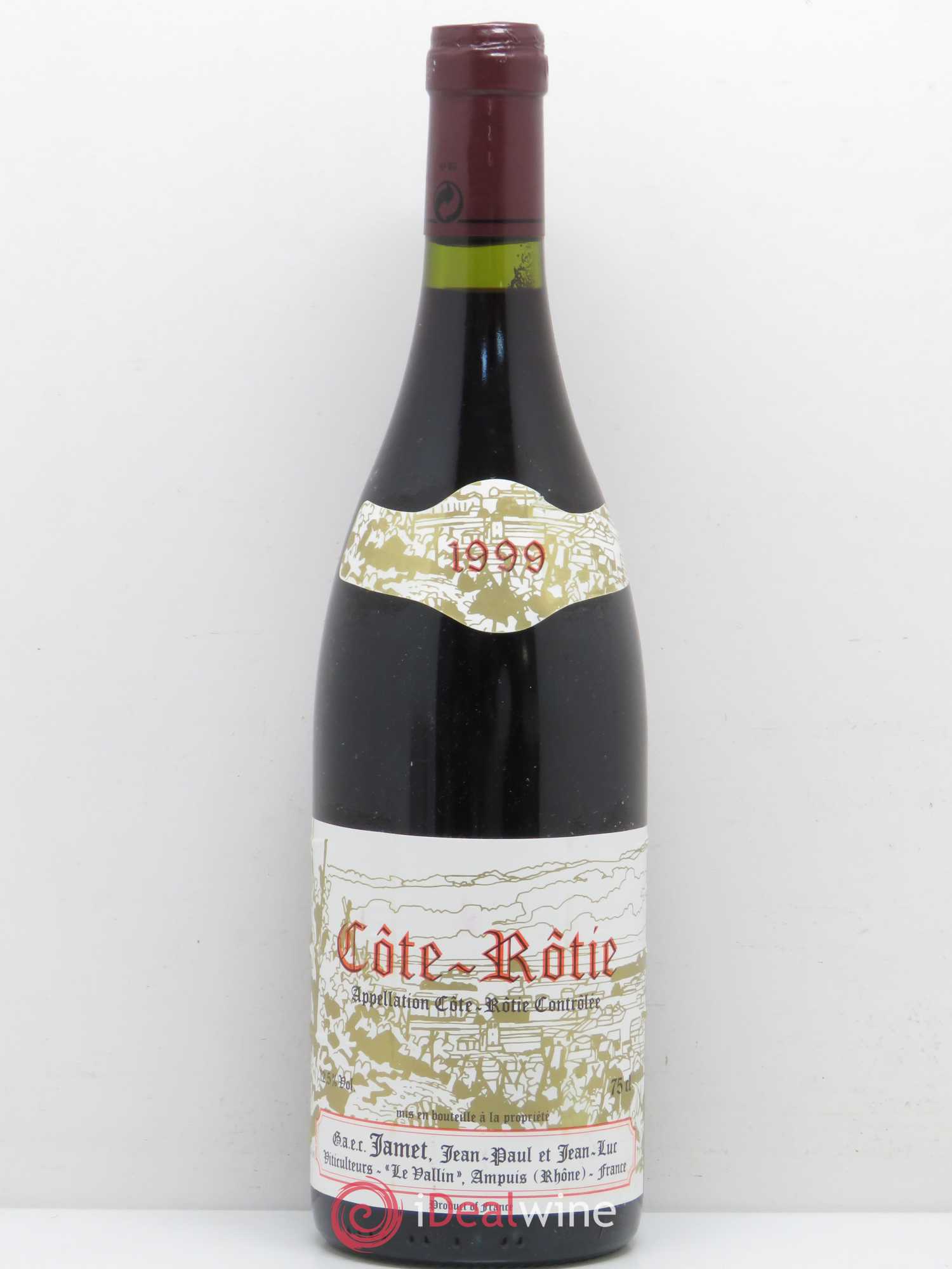Côte-Rôtie Jamet (Domaine) 1999 - Lot de 1 bouteille - 0