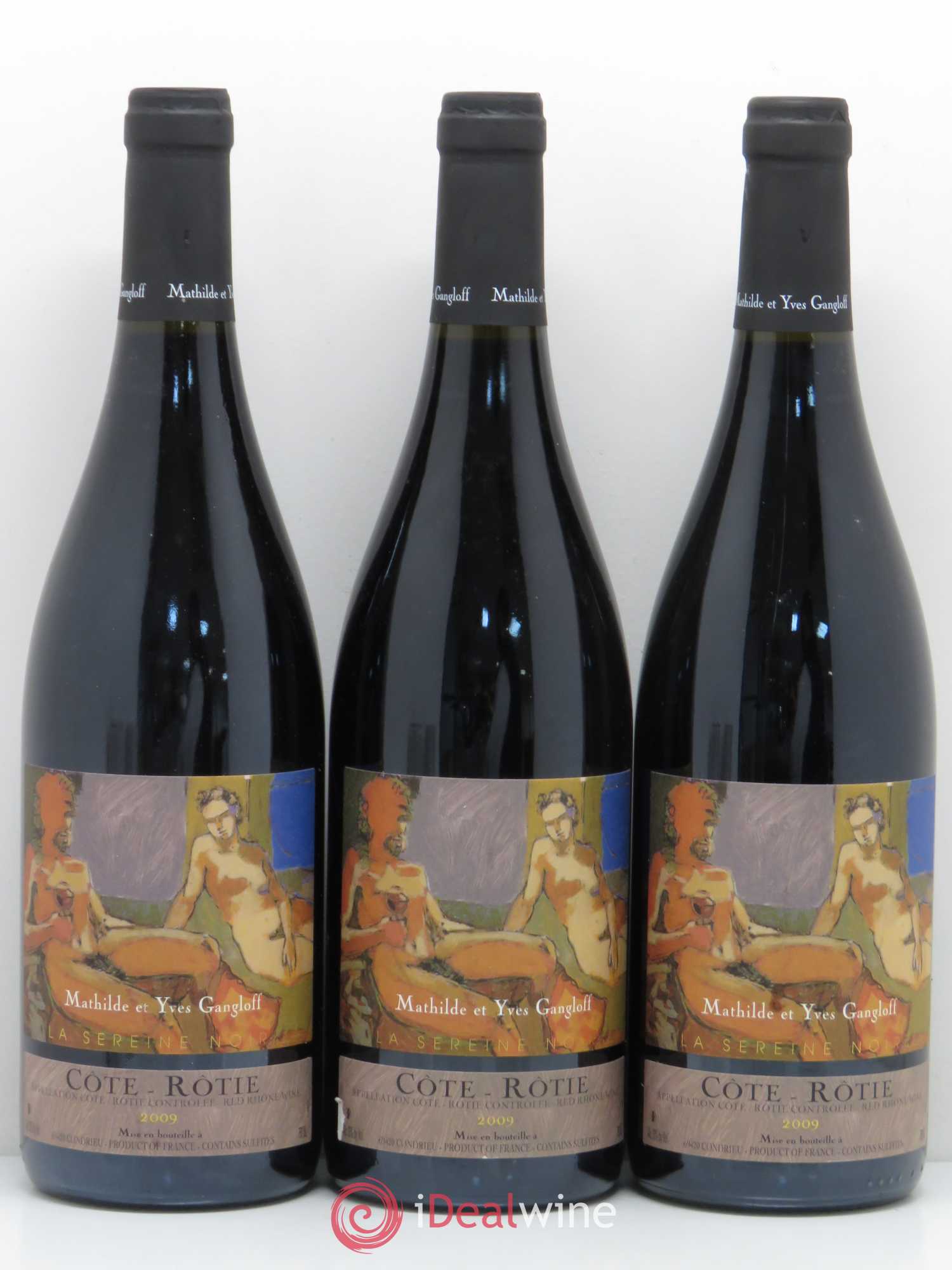 Côte-Rôtie La Sereine Noire Gangloff (Domaine) 2009 - Lot de 3 bouteilles - 0