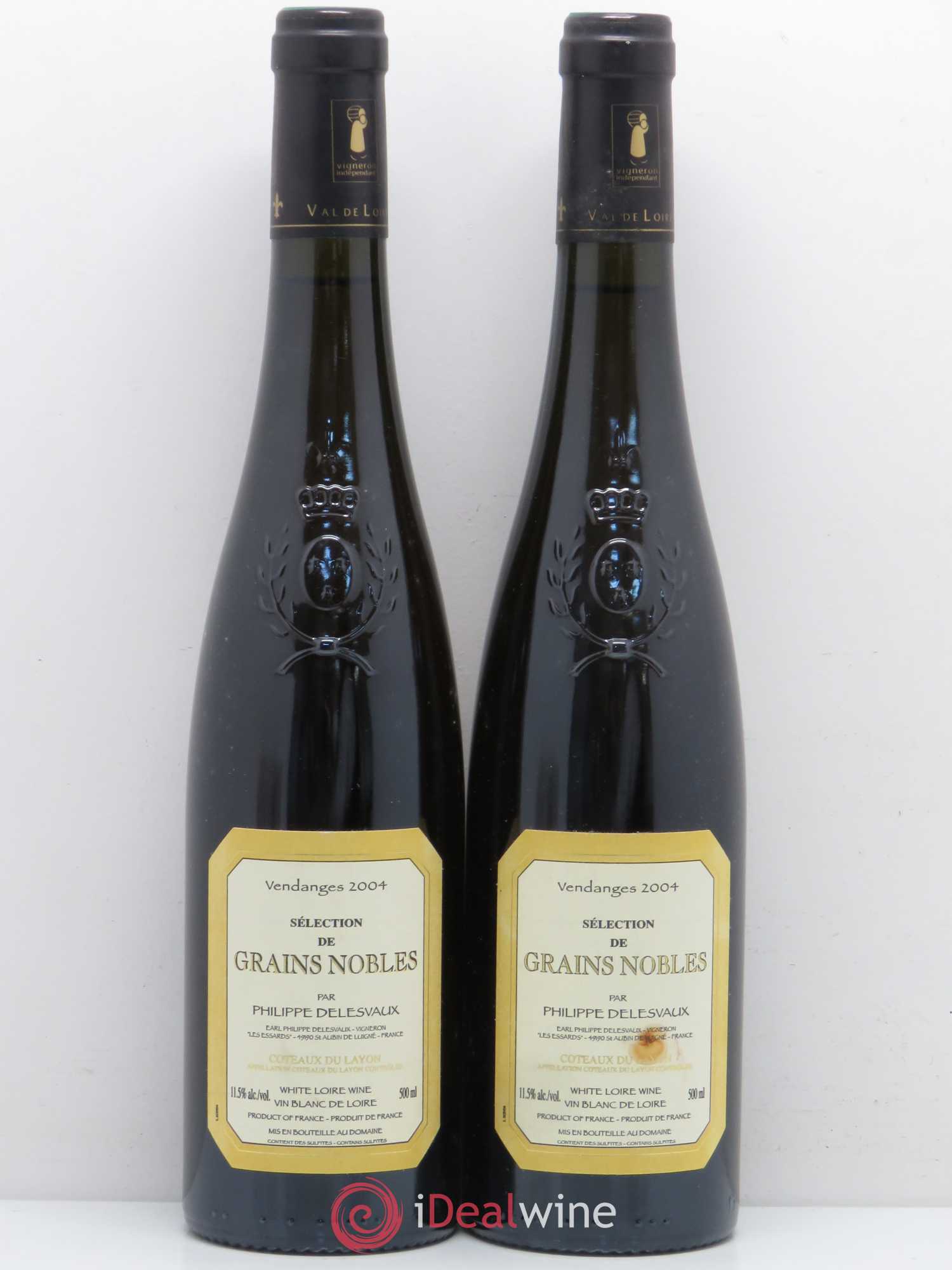 Coteaux du Layon 2004 - Lotto di 2 bottiglie - 0