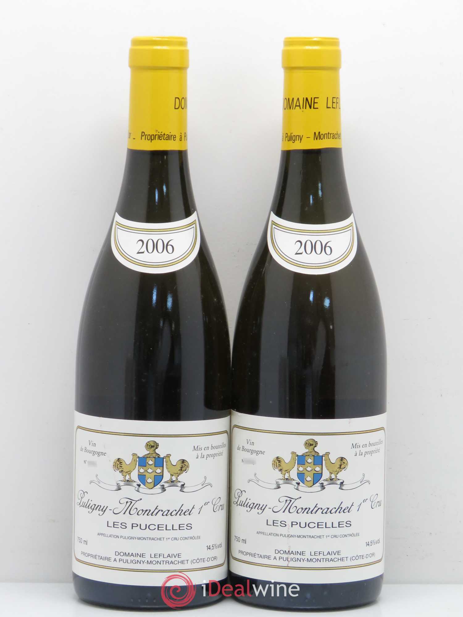 Puligny-Montrachet 1er Cru Les Pucelles Leflaive (Domaine) 2006 - Lot de 2 bouteilles - 0