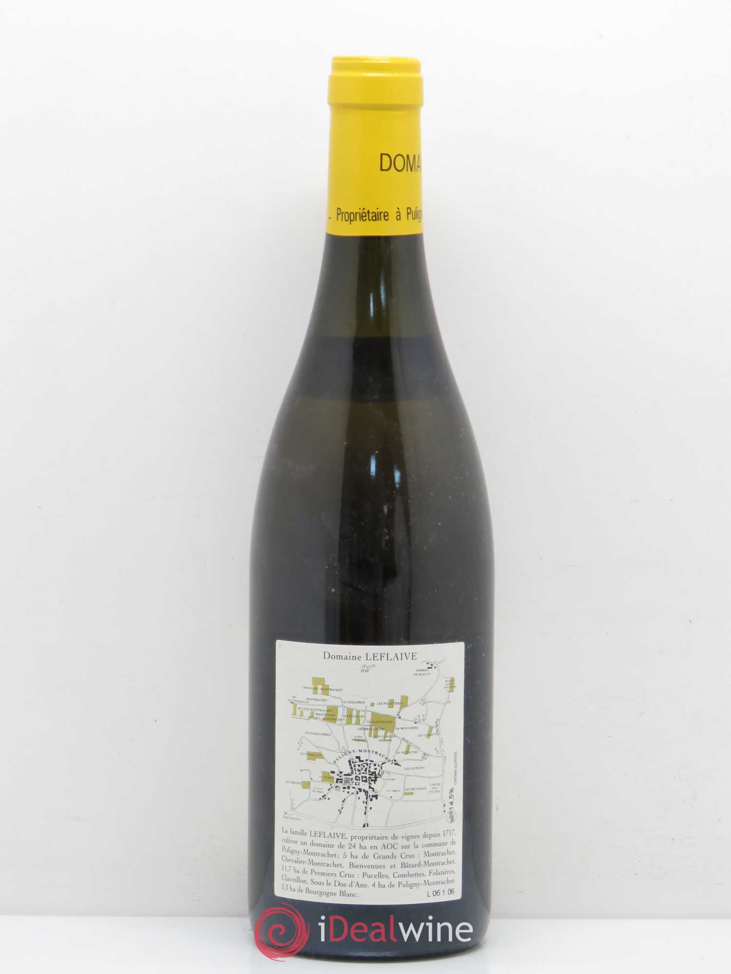 Puligny-Montrachet 1er Cru Les Pucelles Leflaive (Domaine) 2006 - Lot de 1 bouteille - 1